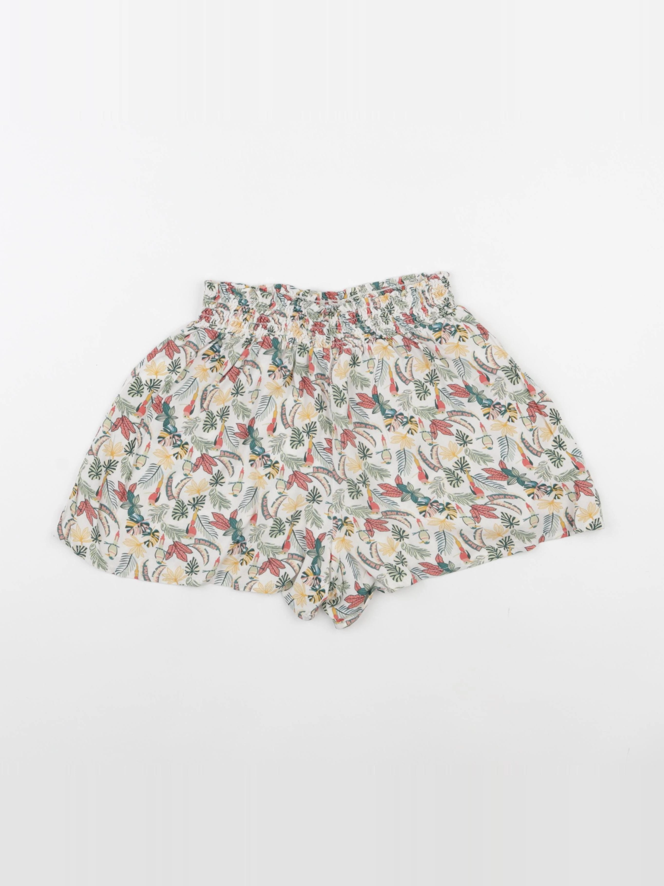 Vertbaudet - short multicolore - 10 ans