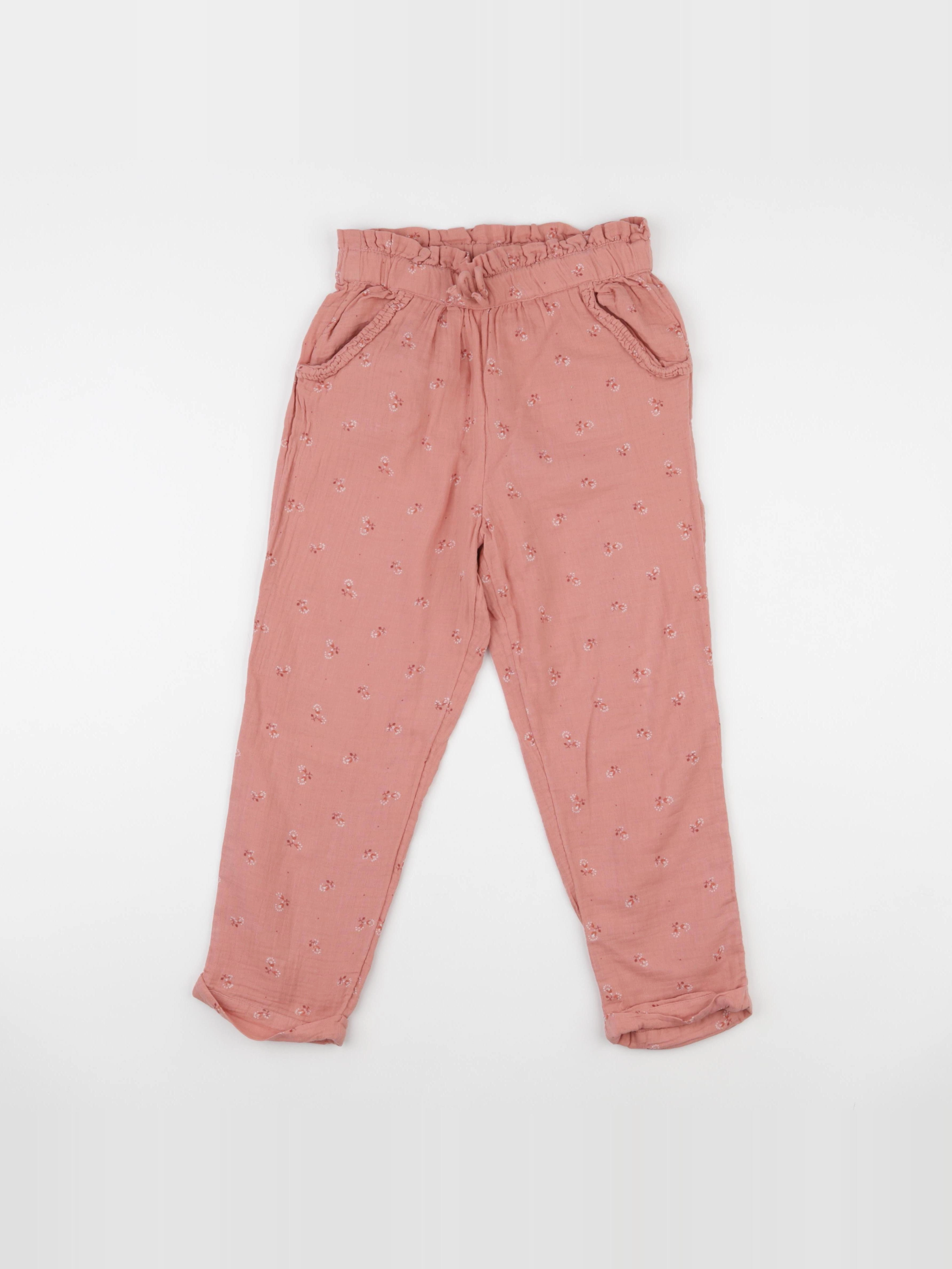 Vertbaudet - pantalon rose - 10 ans