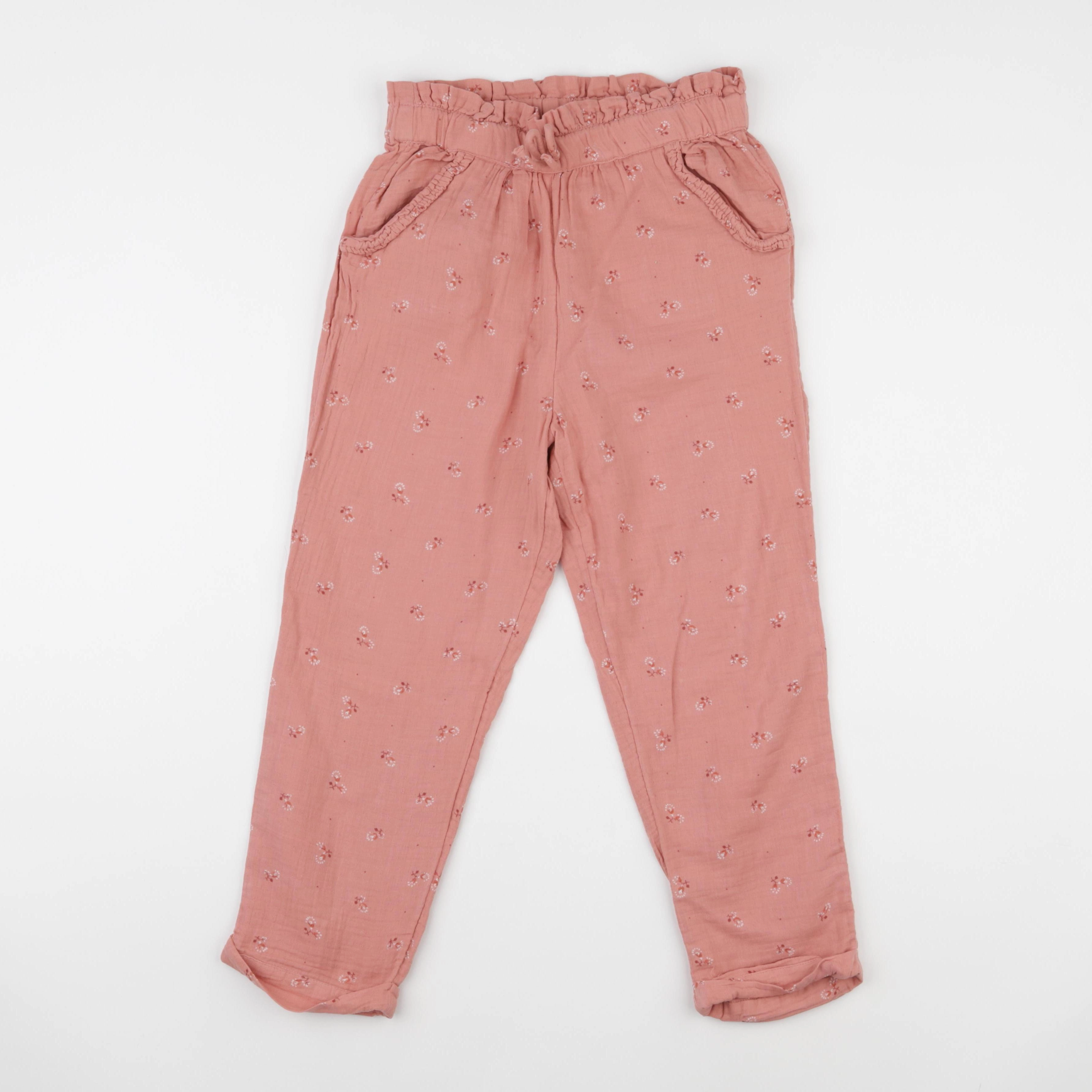 Vertbaudet - pantalon rose - 10 ans