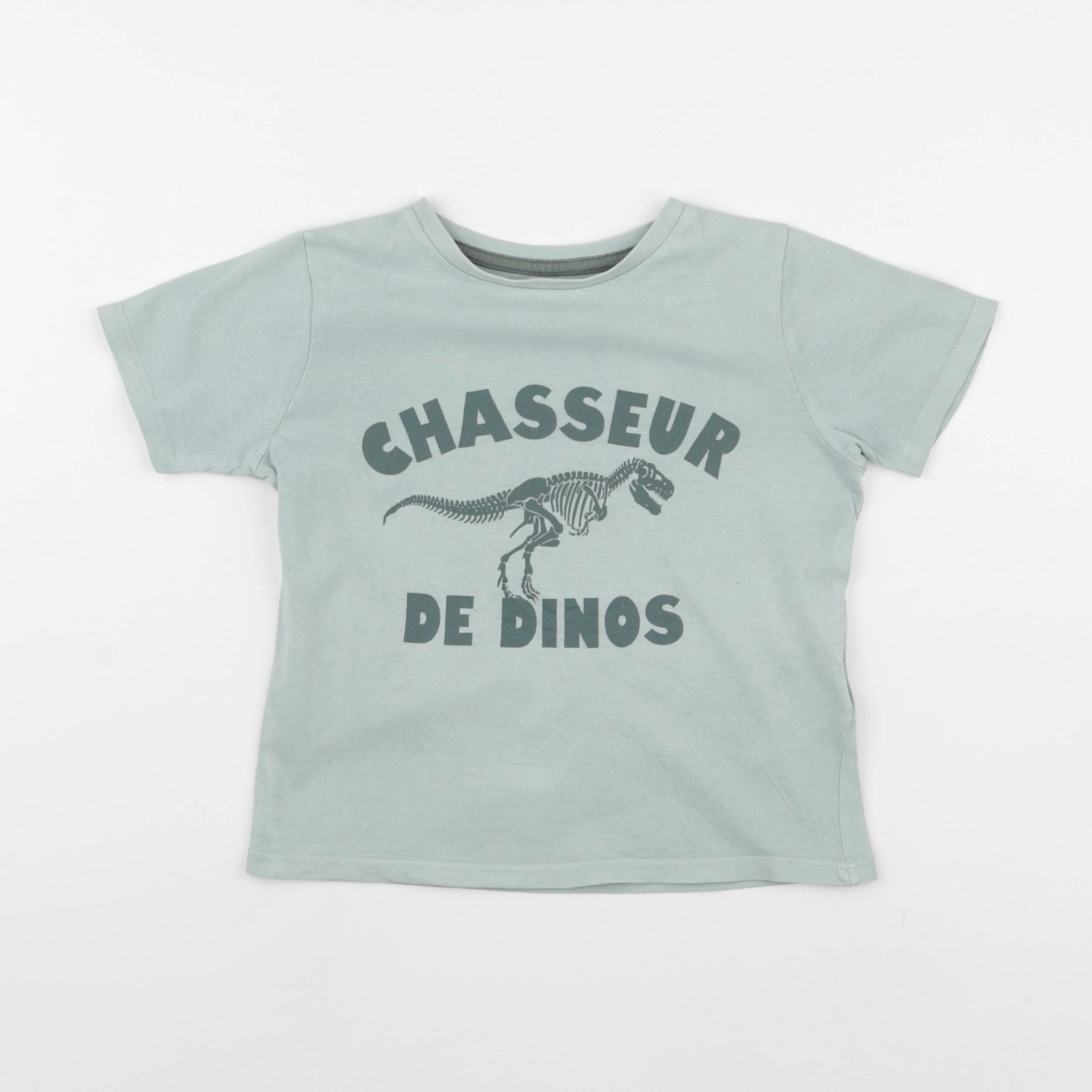 Vertbaudet - tee-shirt vert - 5 ans
