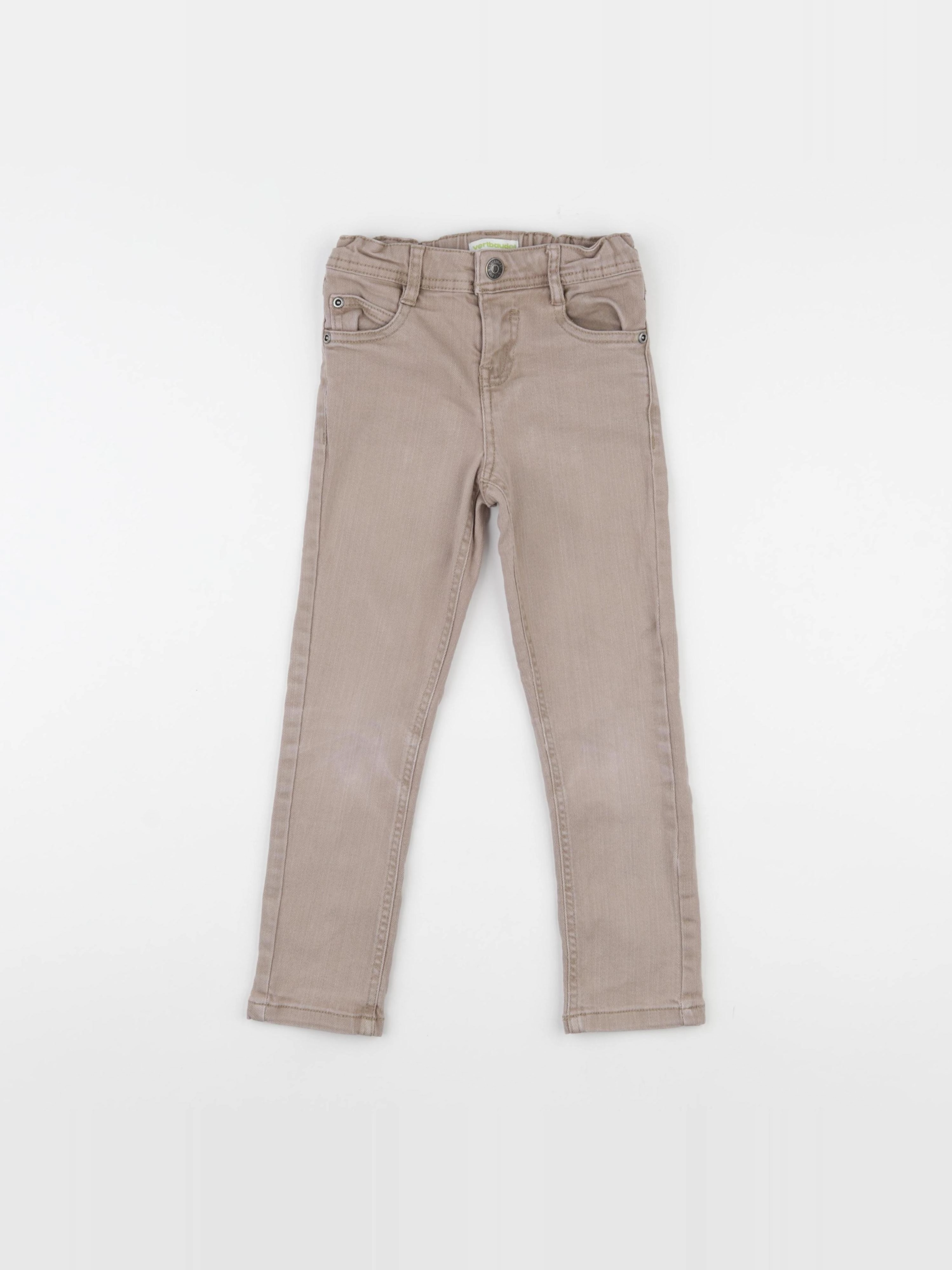 Vertbaudet - jean marron - 5 ans