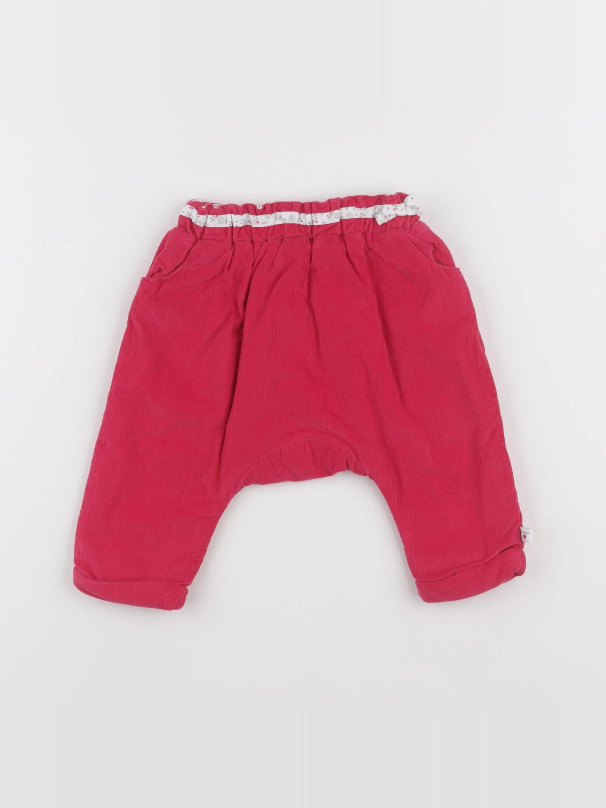 Sergent Major - sarouel rose - 6 mois