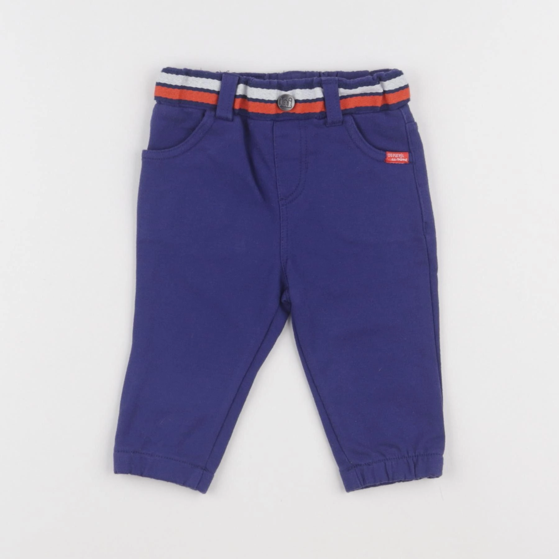 DPAM - pantalon bleu - 6 mois