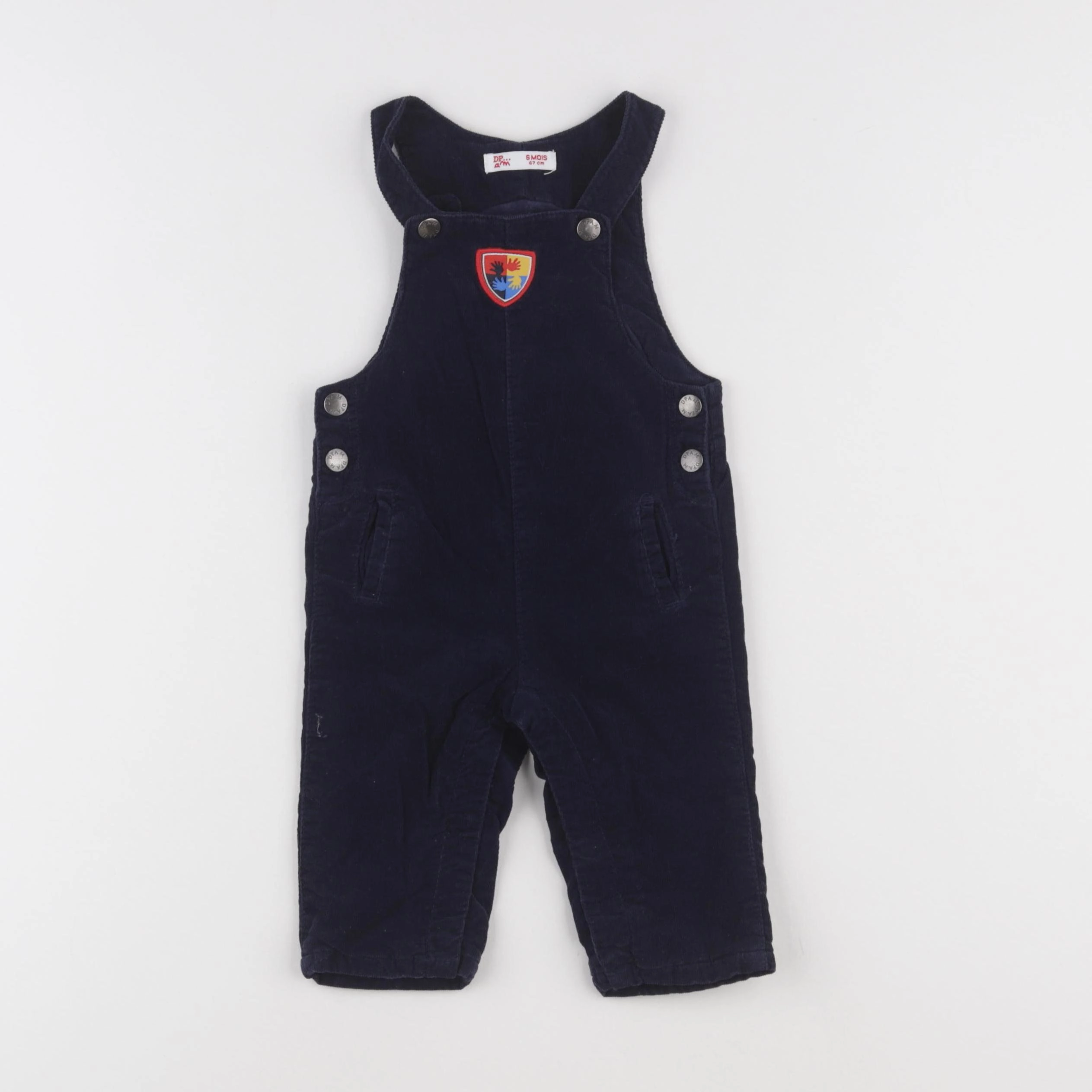 DPAM - salopette bleu - 6 mois