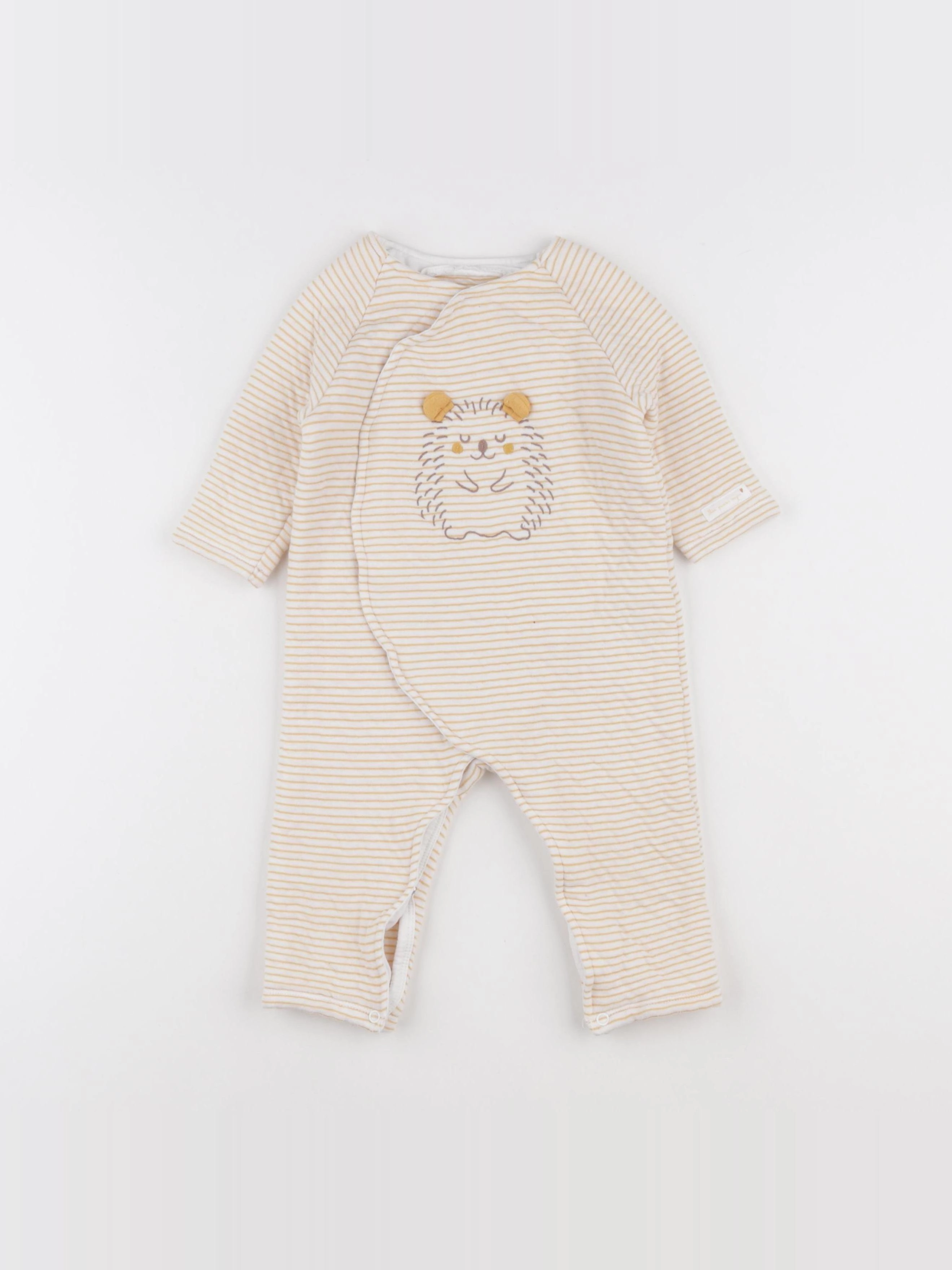 Sergent Major - sur-pyjama blanc, jaune - 12 mois