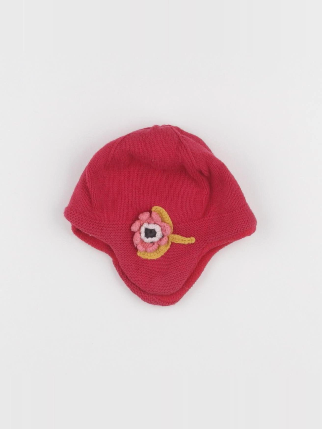 Catimini - bonnet rouge - 6/12 mois