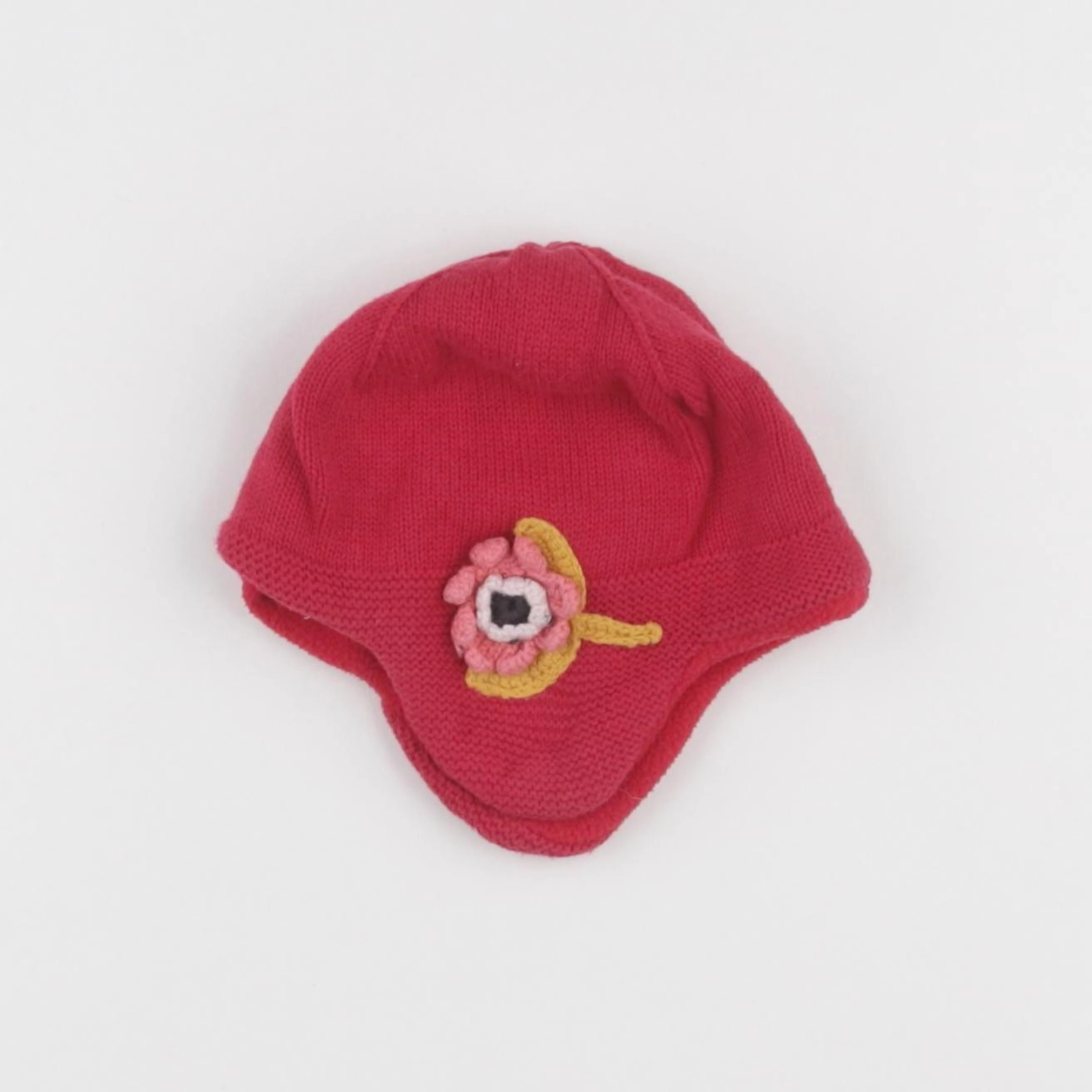Catimini - bonnet rouge - 6/12 mois