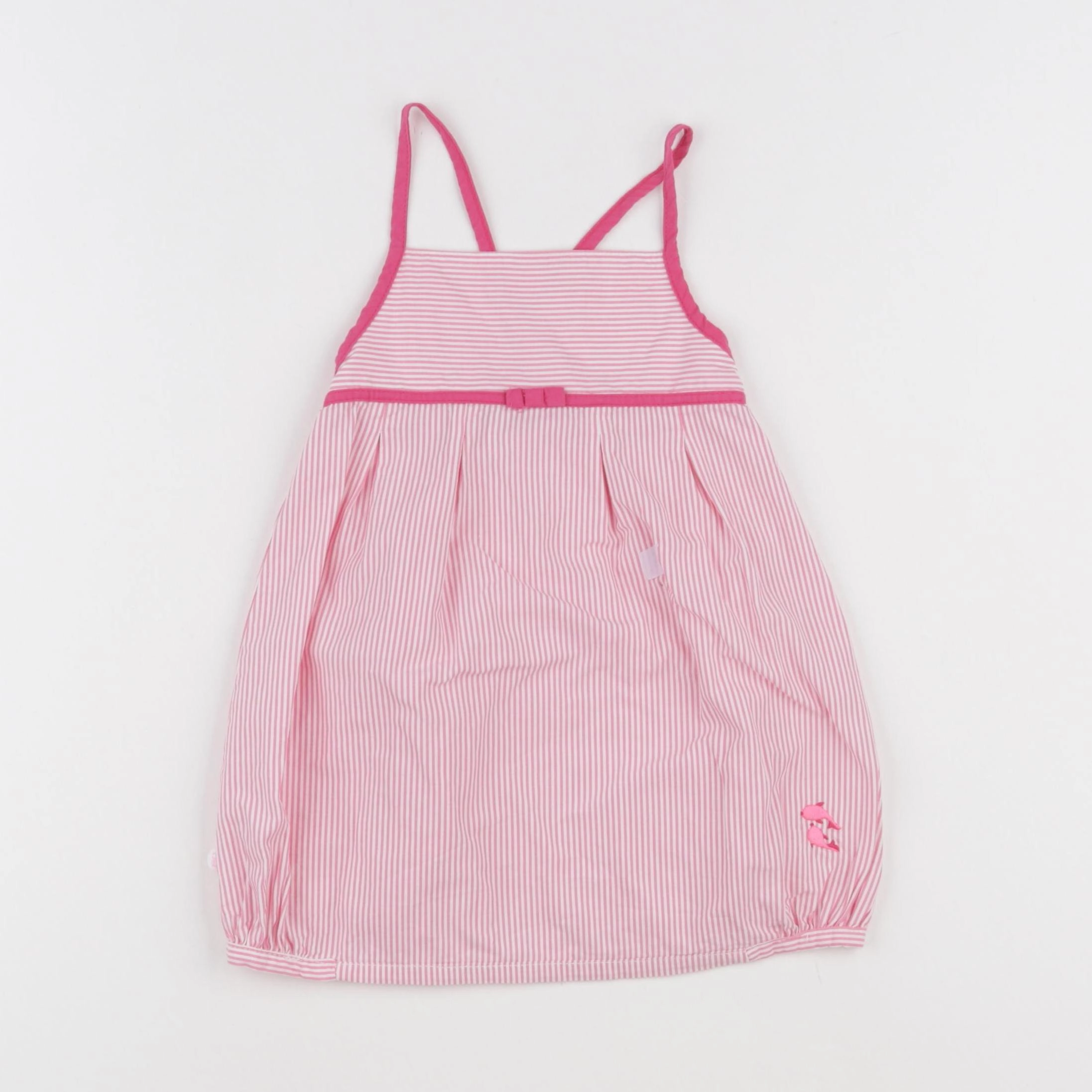 Obaïbi - robe rose - 9 mois