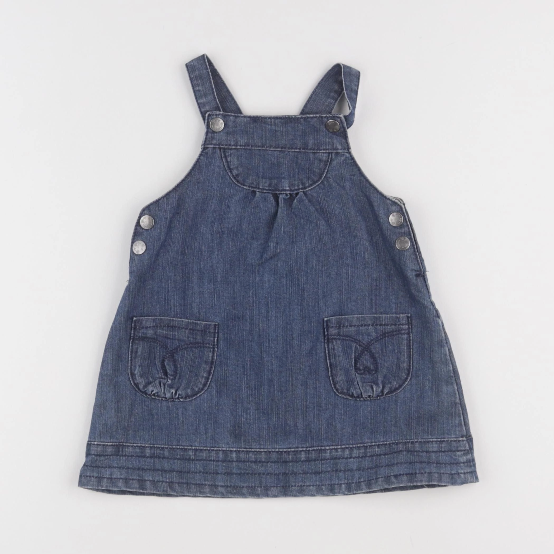 DPAM - robe bleu - 12 mois