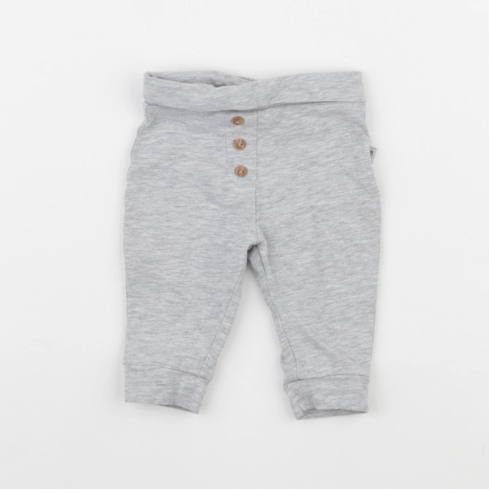 Vertbaudet - legging gris - 3 mois
