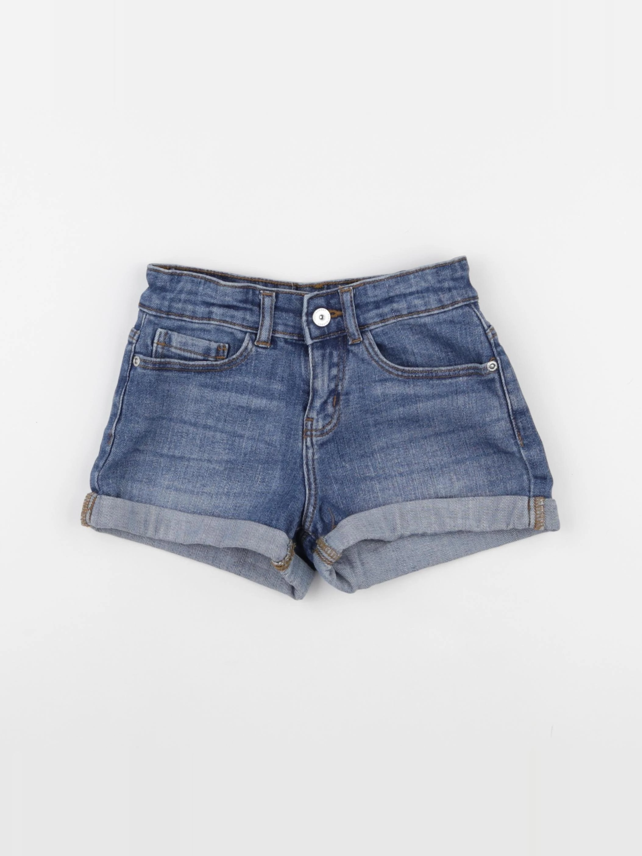 Vertbaudet - short bleu - 8 ans