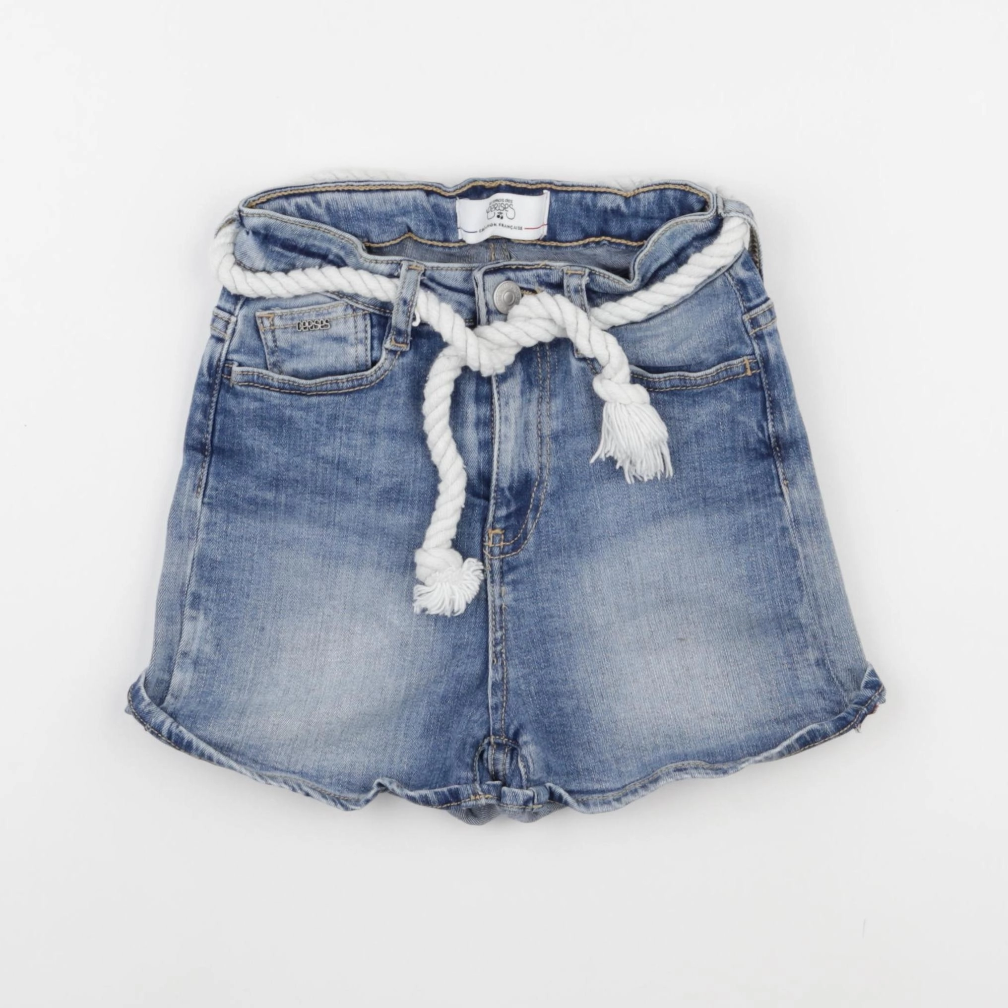 Le temps des cerises  - short bleu - 10 ans