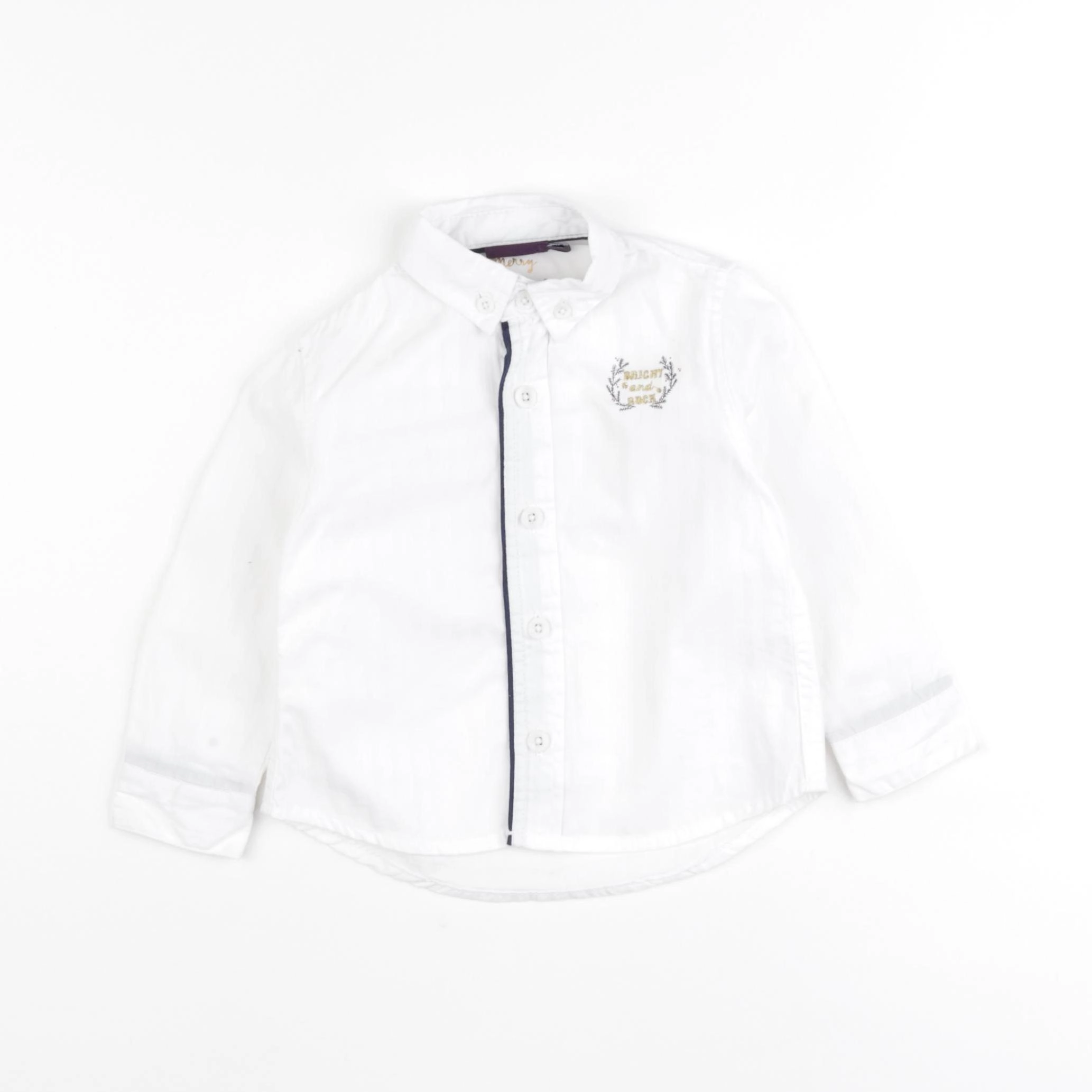 Sergent Major - chemise blanc - 2 ans