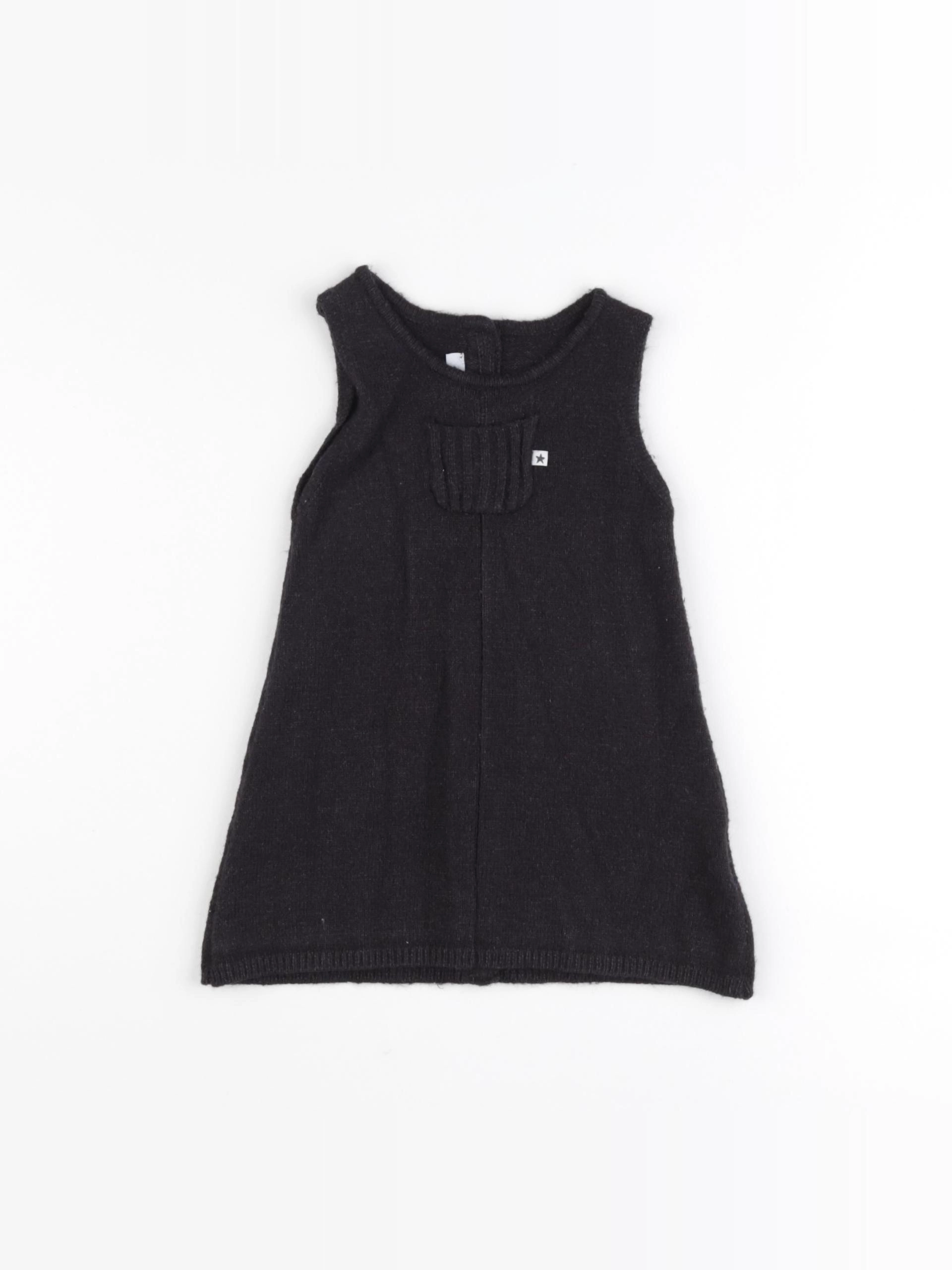 Absorba - robe noir - 6 mois