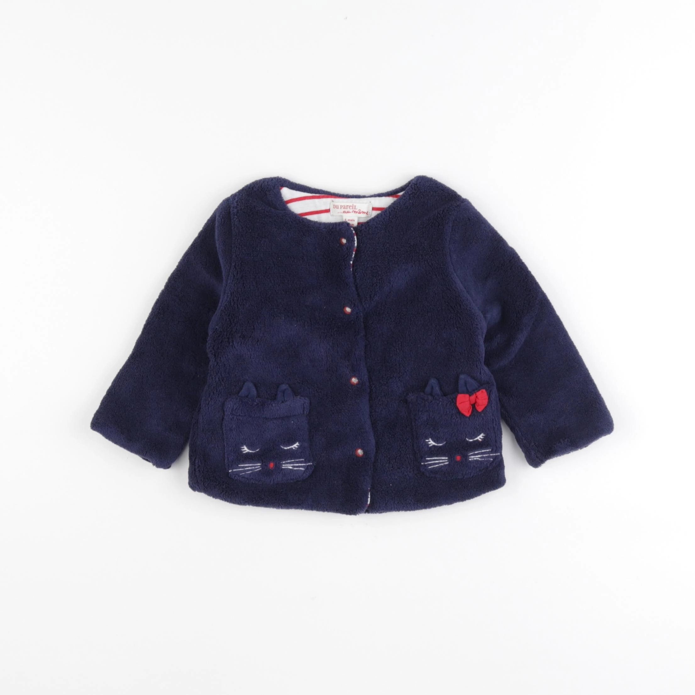 DPAM - gilet bleu - 6 mois