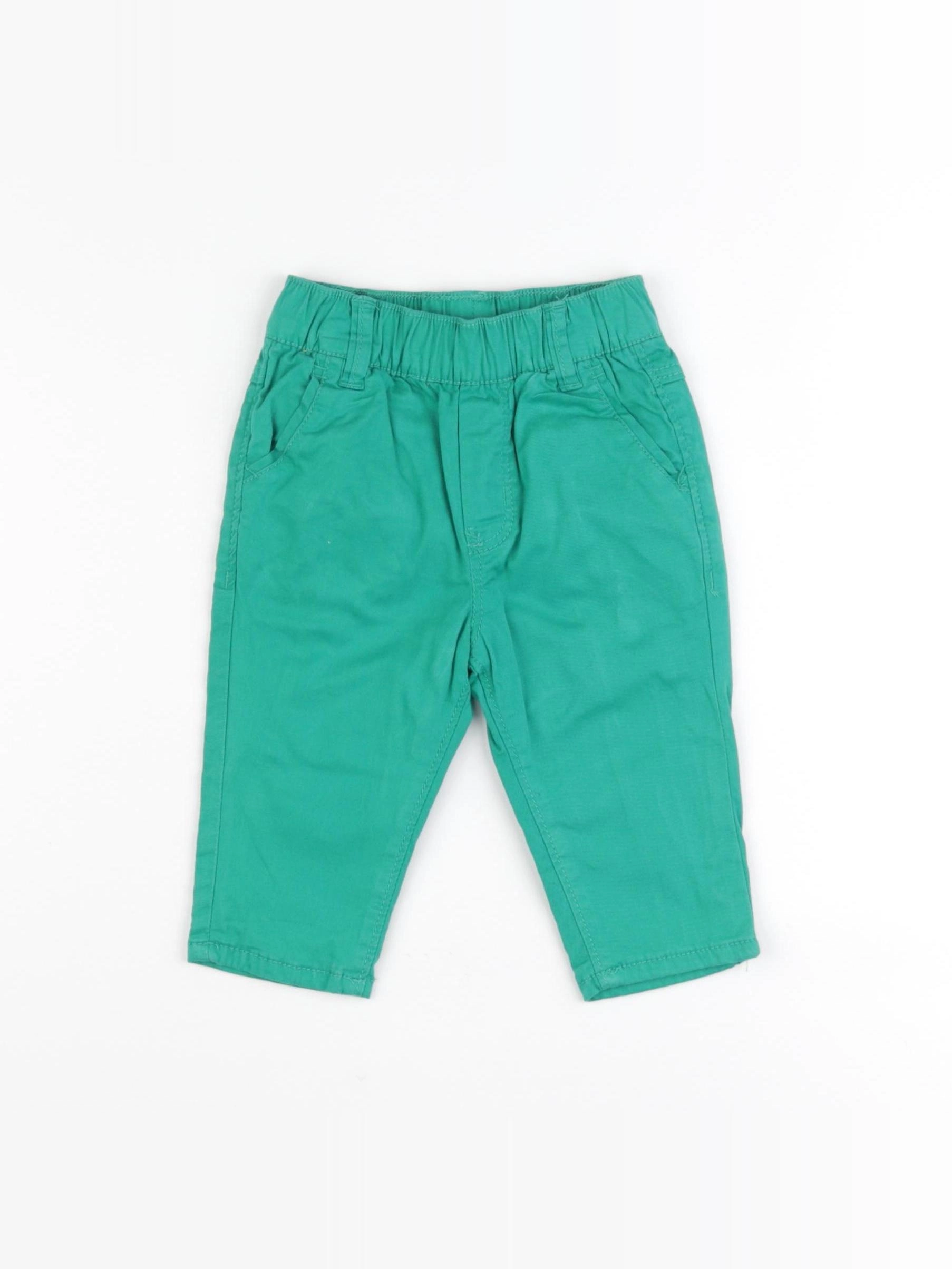 Catimini - pantalon doublé vert - 6 mois