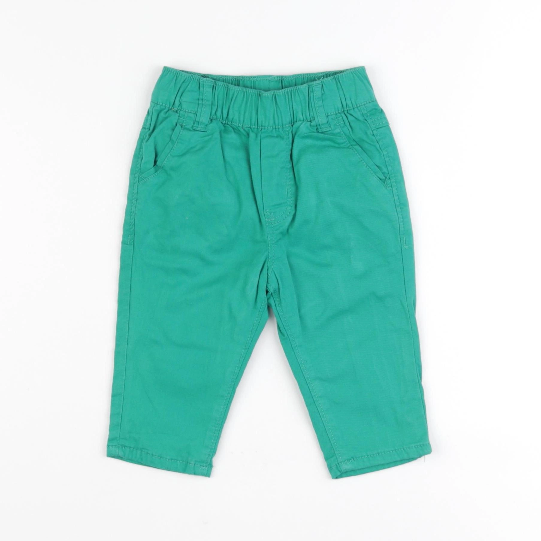 Catimini - pantalon doublé vert - 6 mois