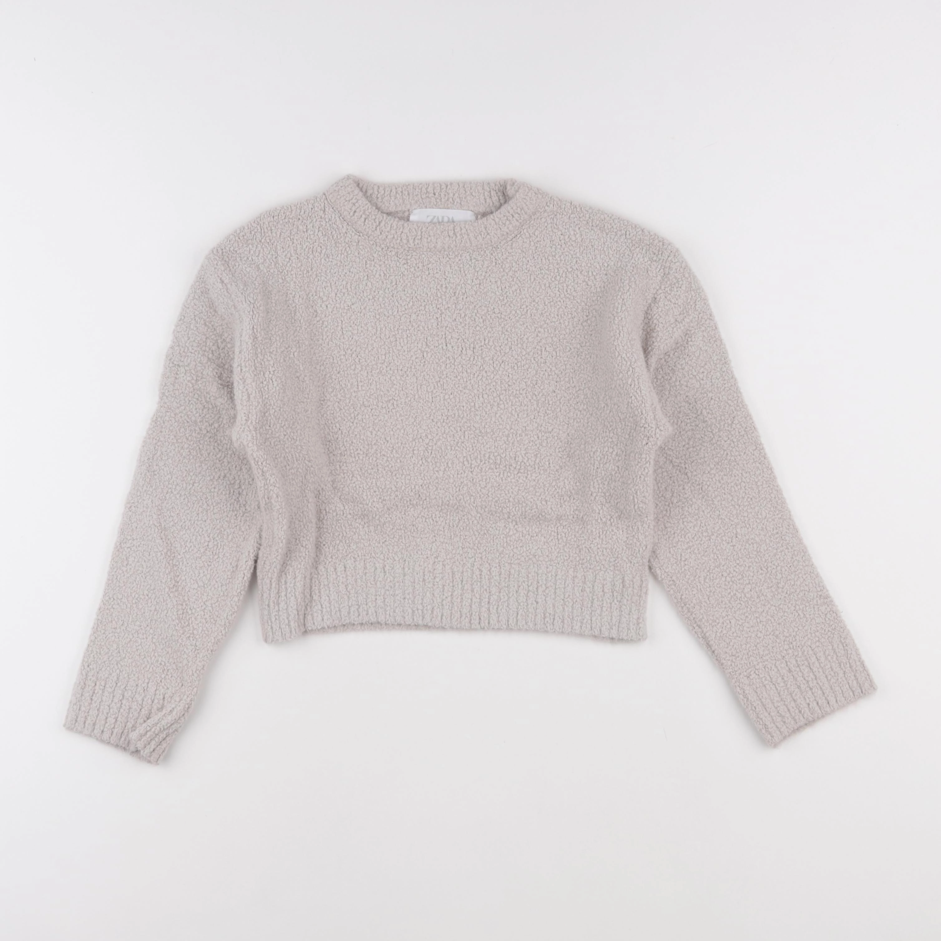 Zara - sweat beige - 8/9 ans