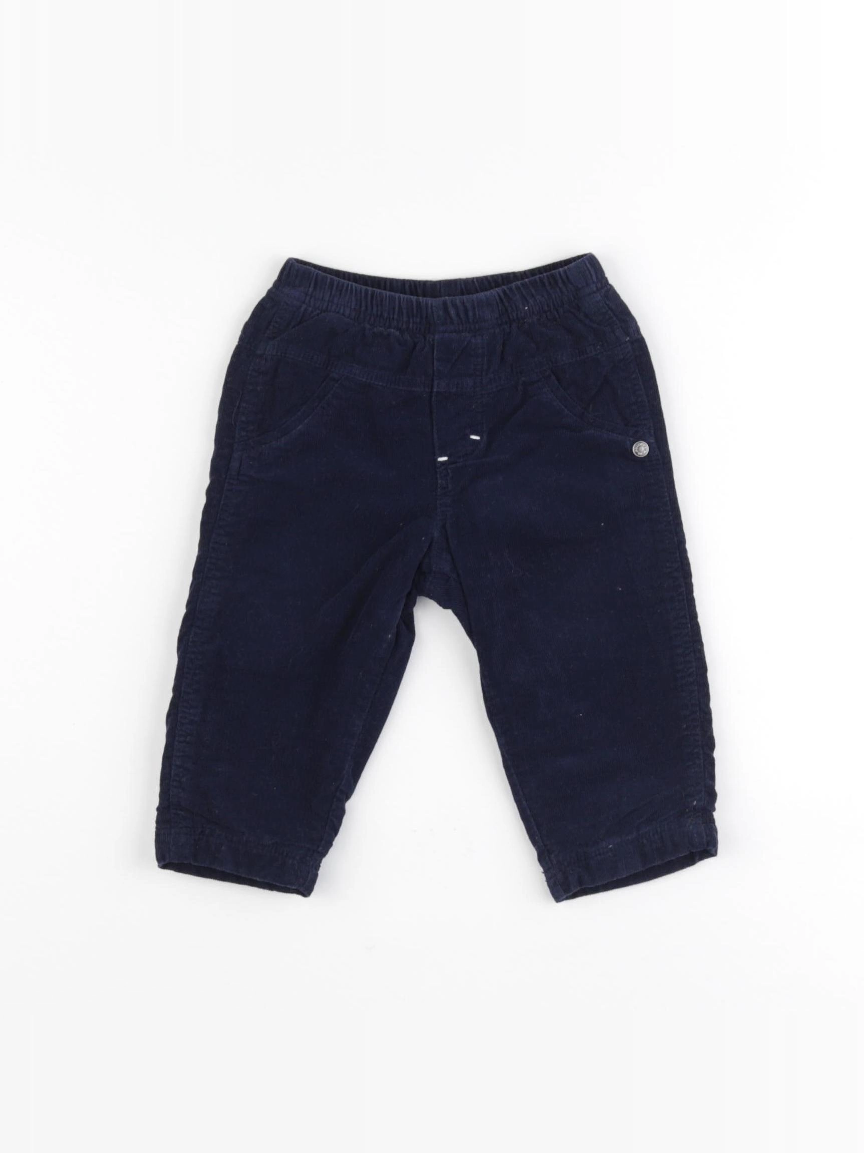 Absorba - pantalon doublé bleu - 6 mois