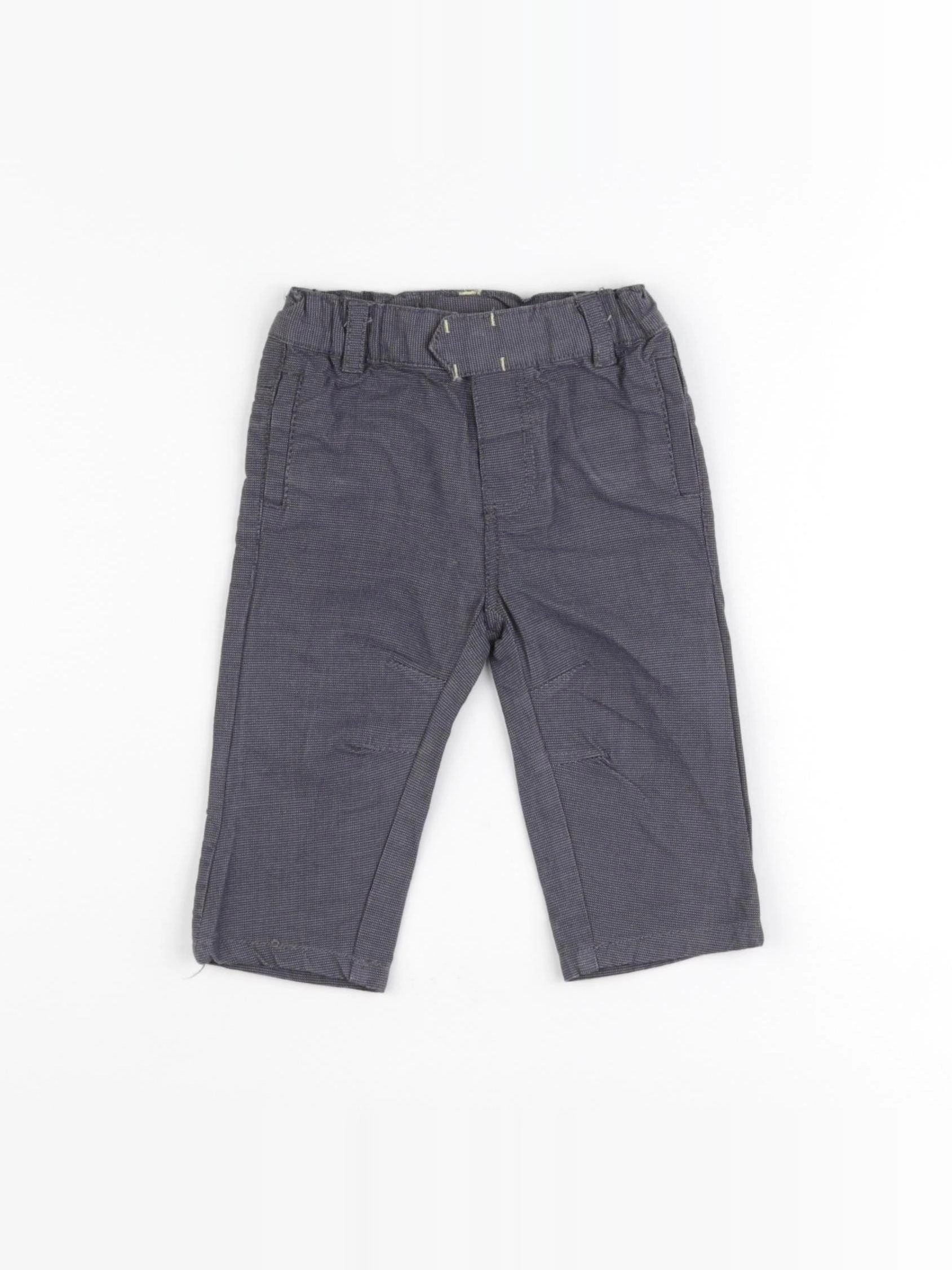 Obaïbi - pantalon gris - 3 mois