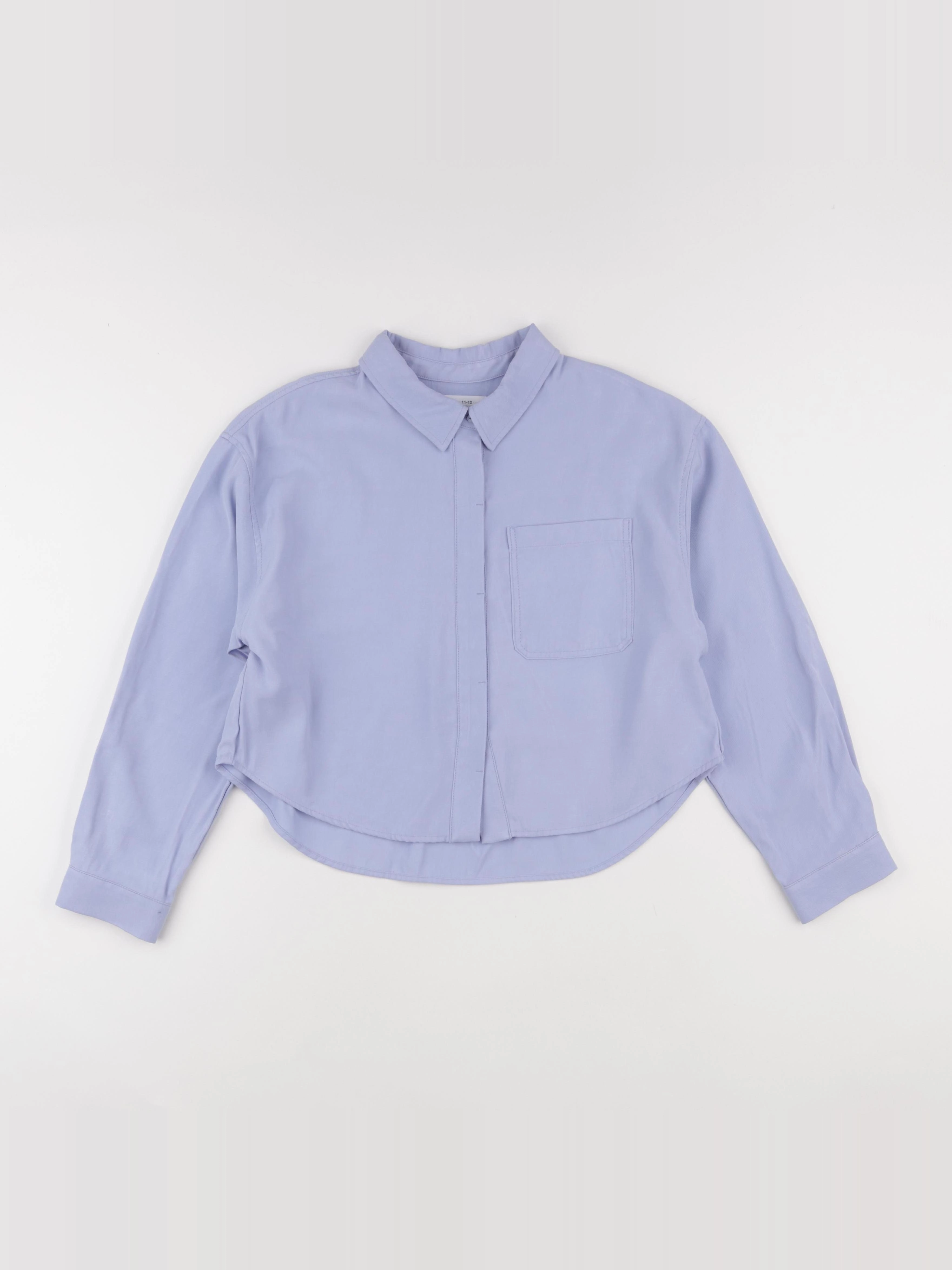 Zara - blouse bleu - 11/12 ans
