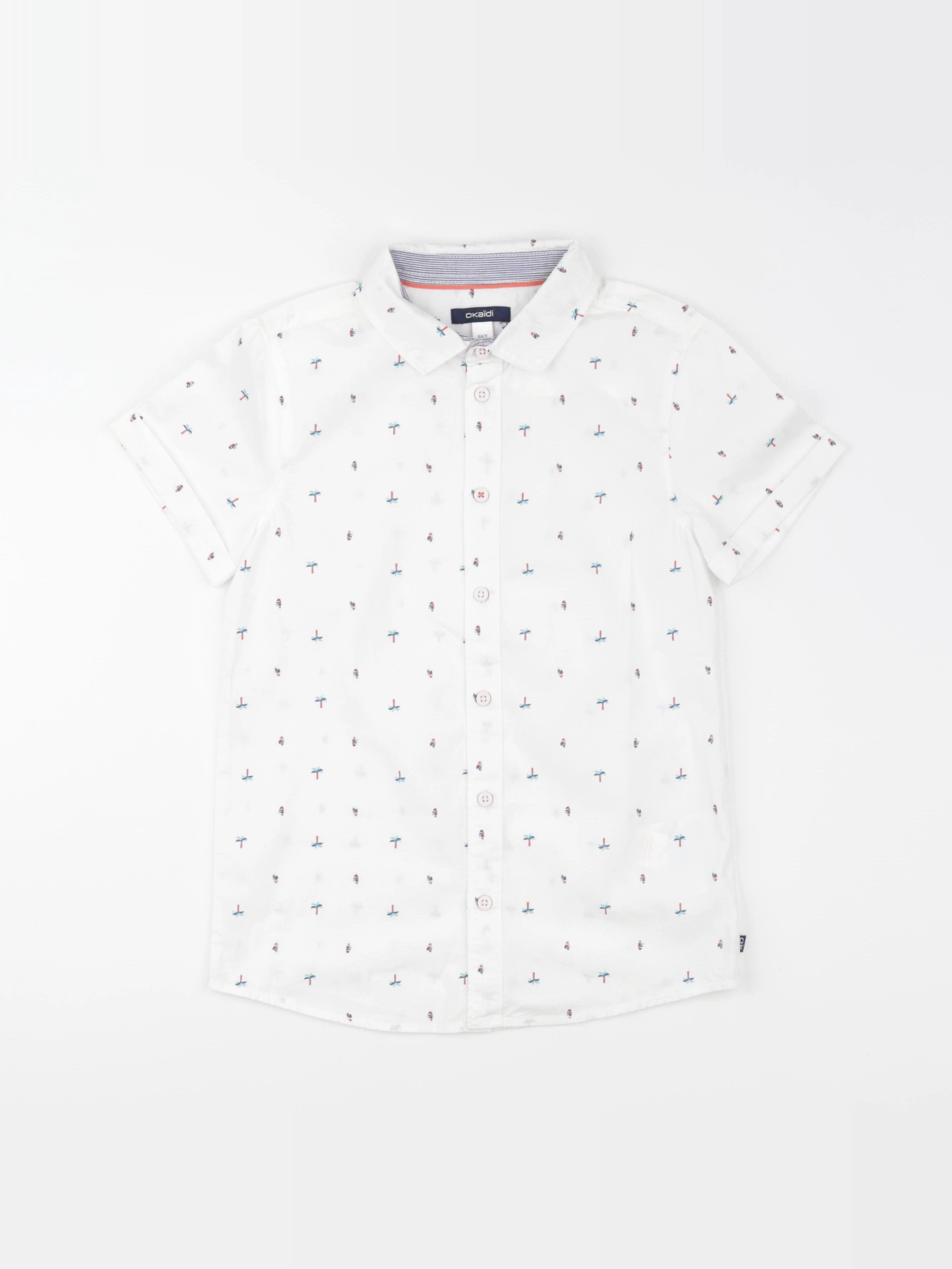 Okaidi - chemise blanc - 8 ans