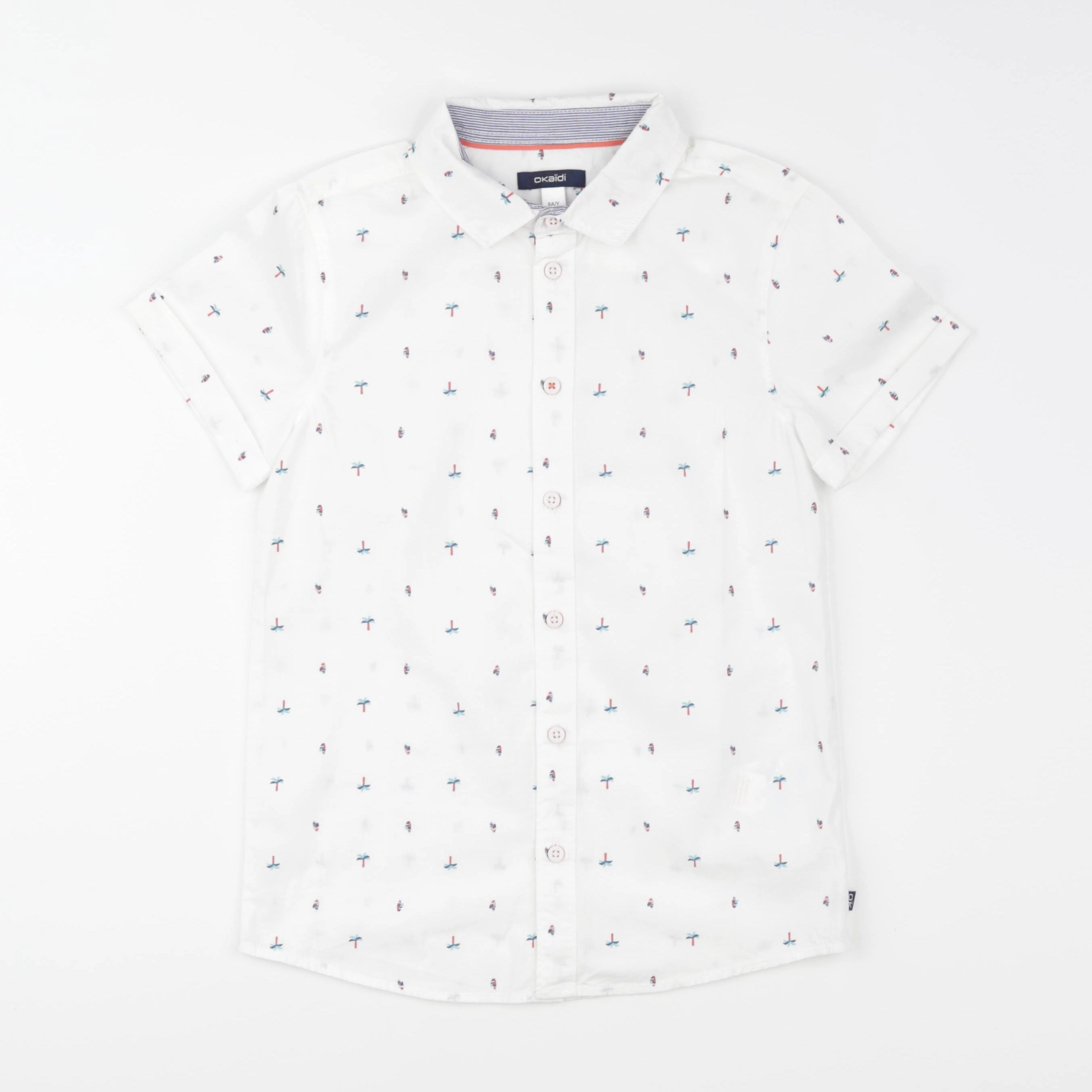 Okaidi - chemise blanc - 8 ans