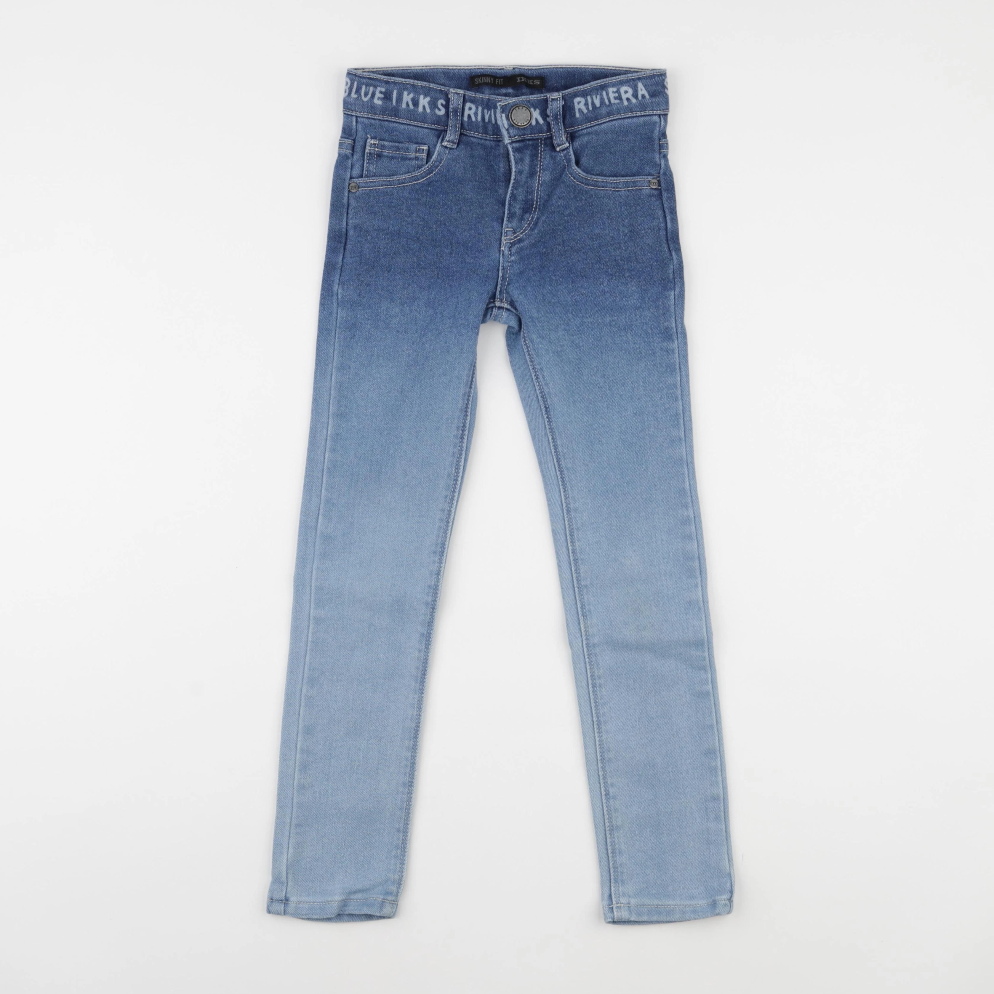 IKKS - jean bleu - 7 ans