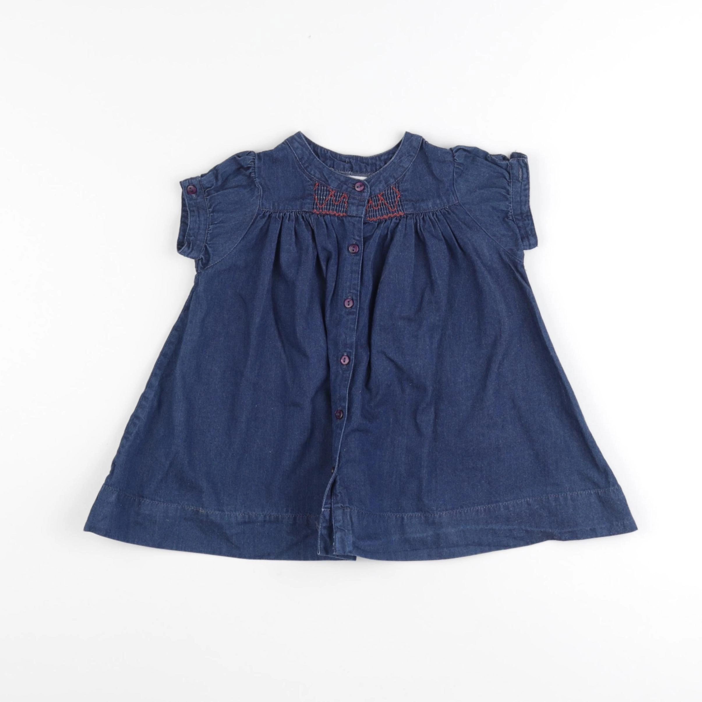 DPAM - robe bleu - 6 mois