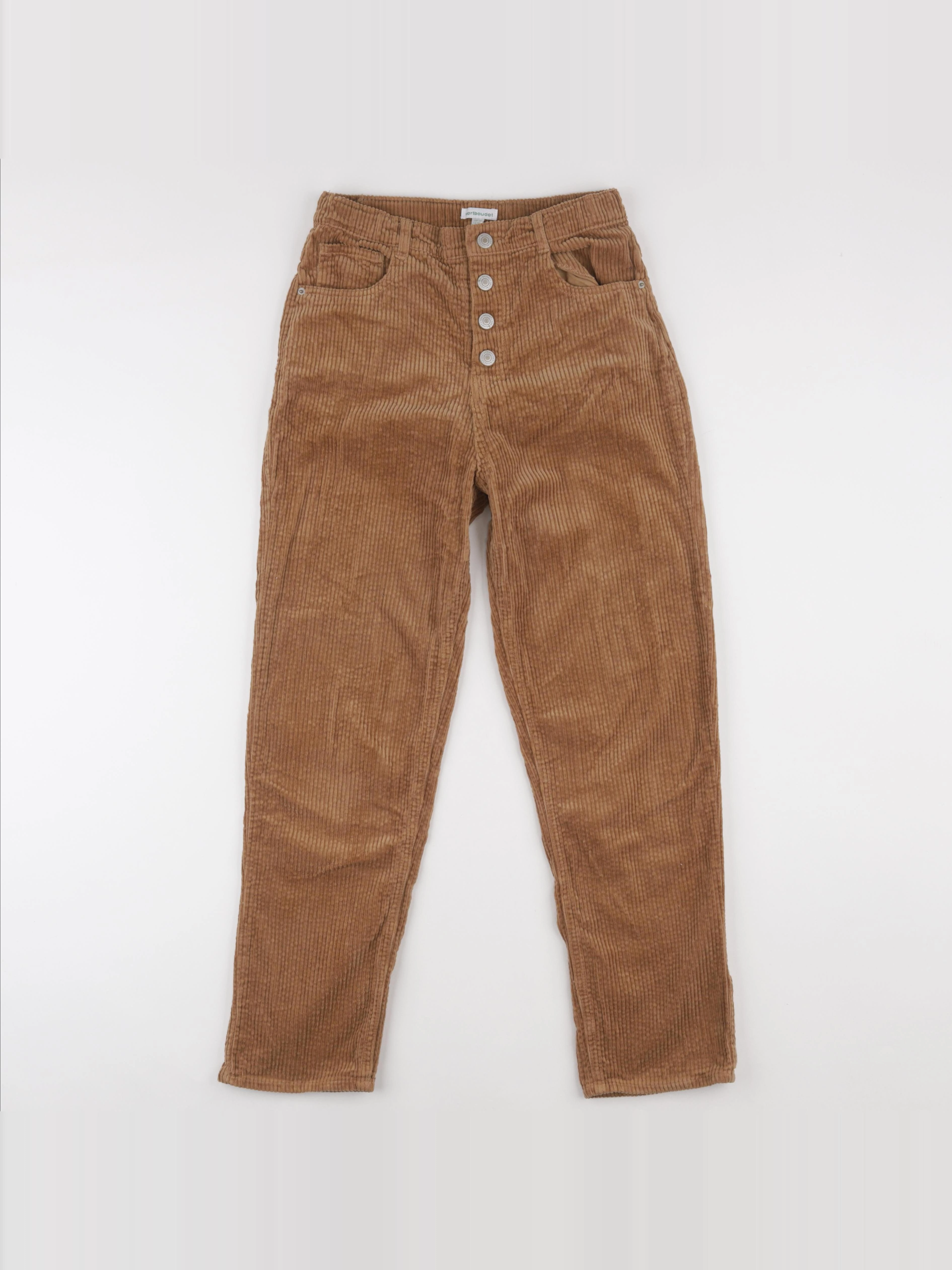 Vertbaudet - pantalon marron - 14 ans