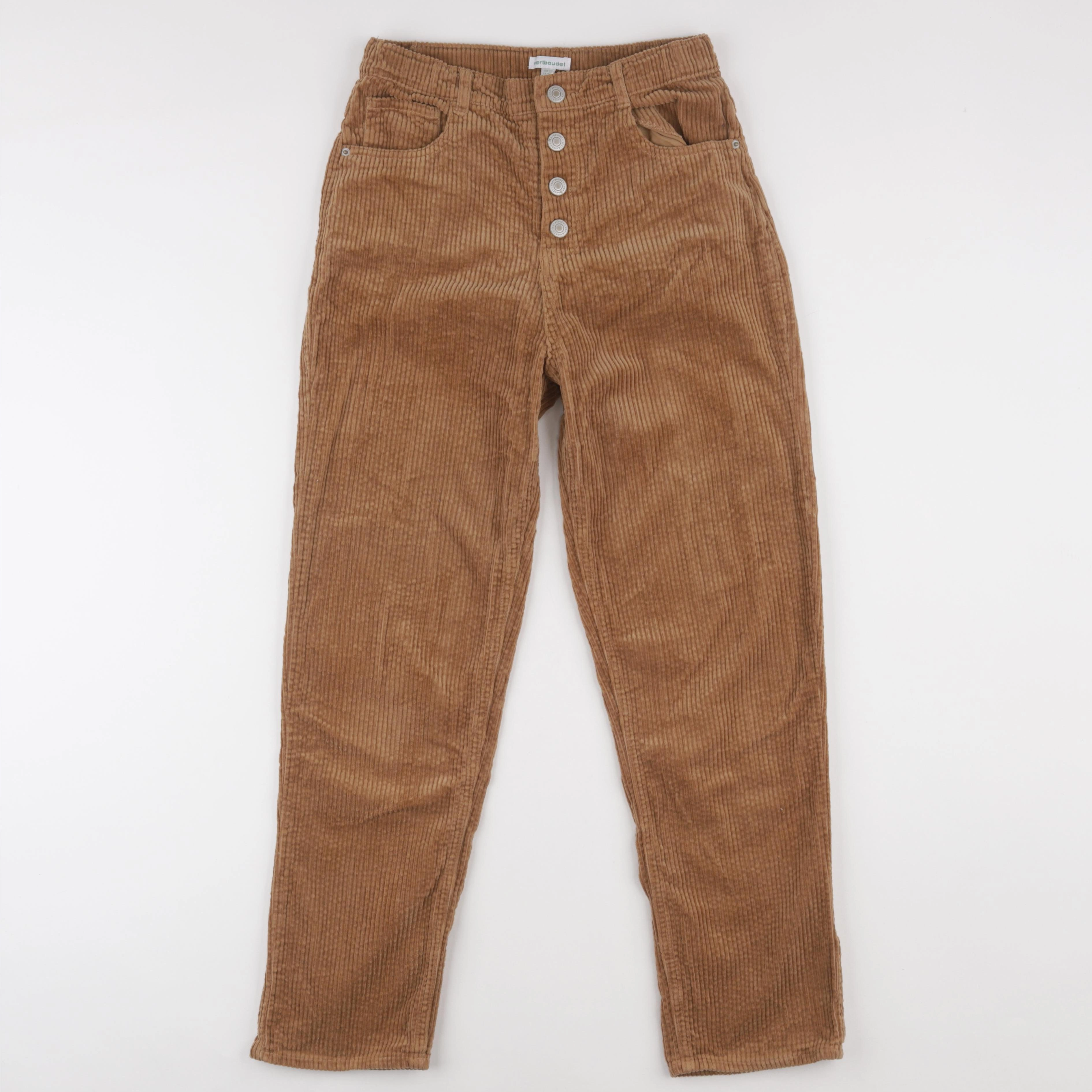 Vertbaudet - pantalon marron - 14 ans