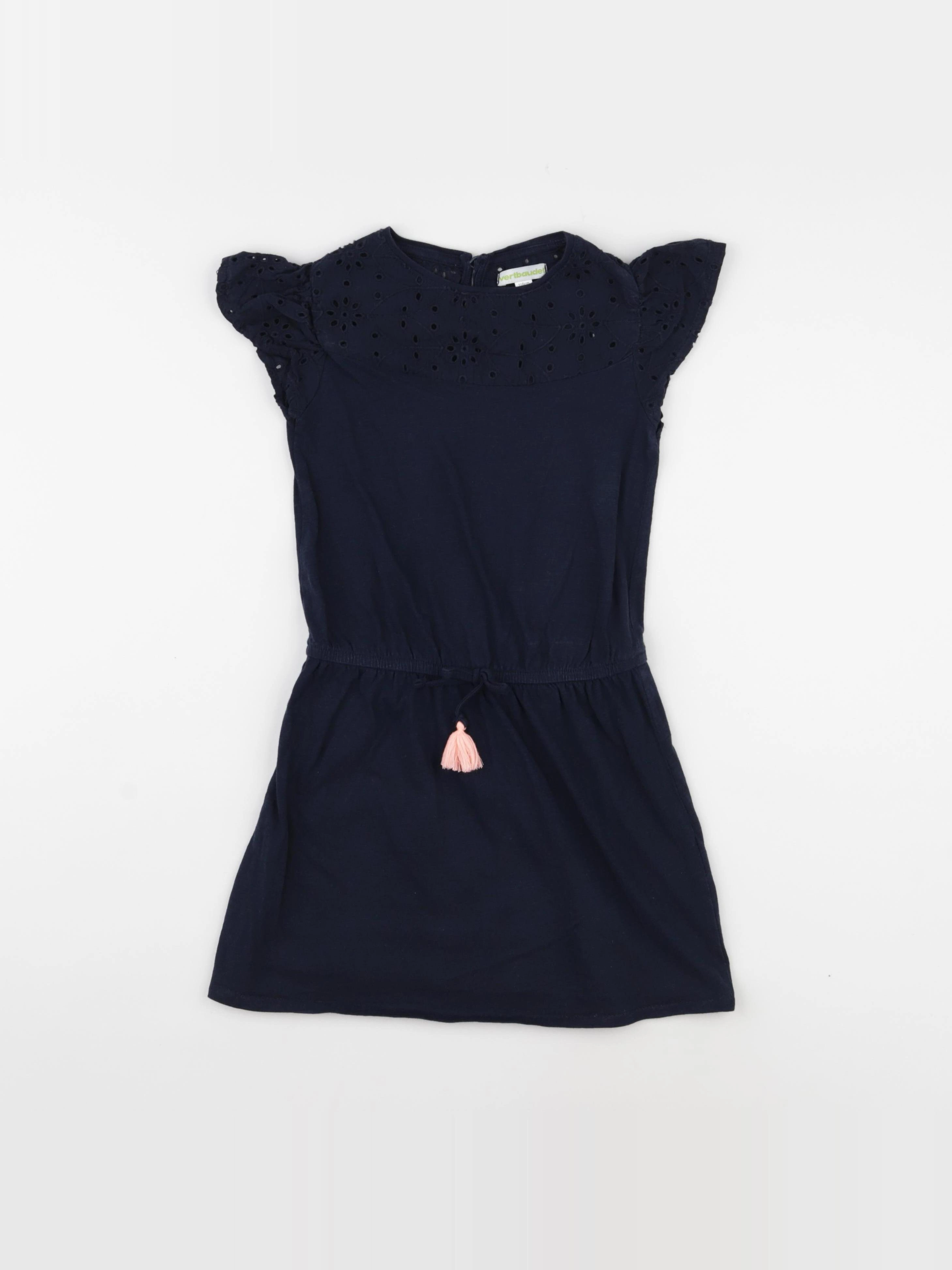 Vertbaudet - robe bleu - 6 ans