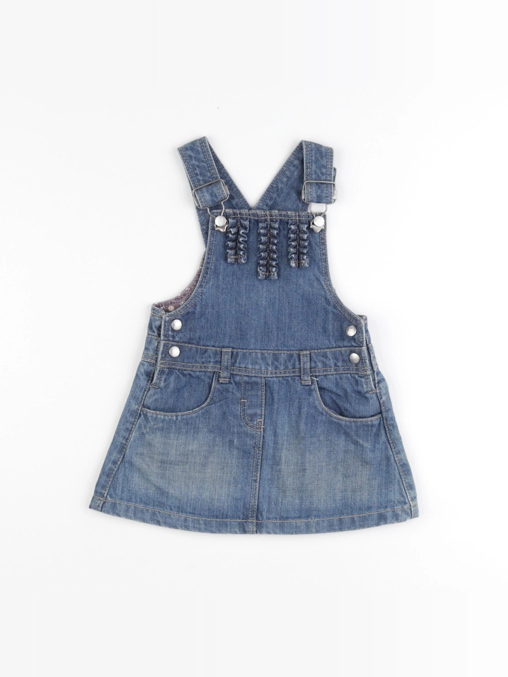 Obaïbi - robe bleu - 12 mois