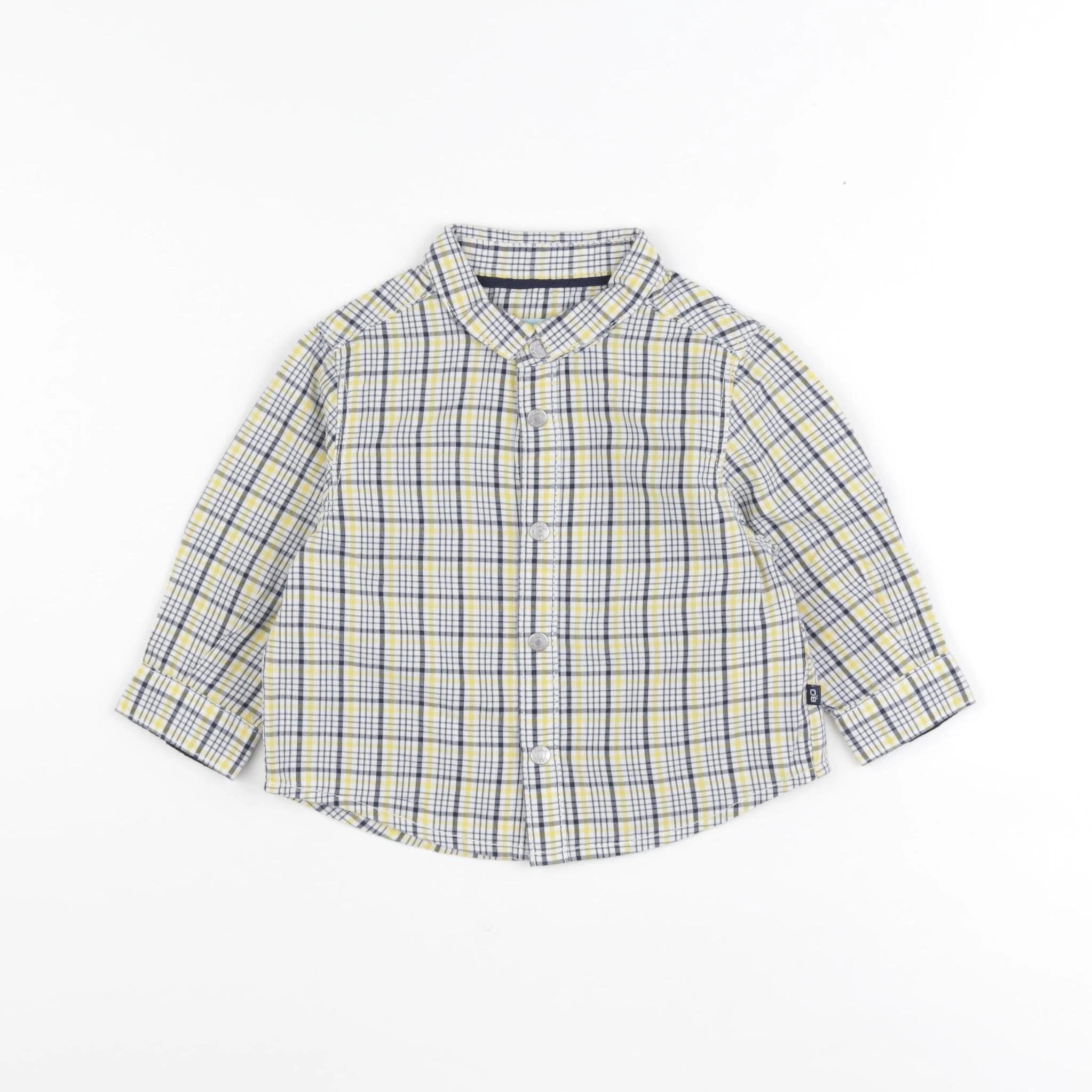 Obaïbi - chemise multicolore - 6 mois