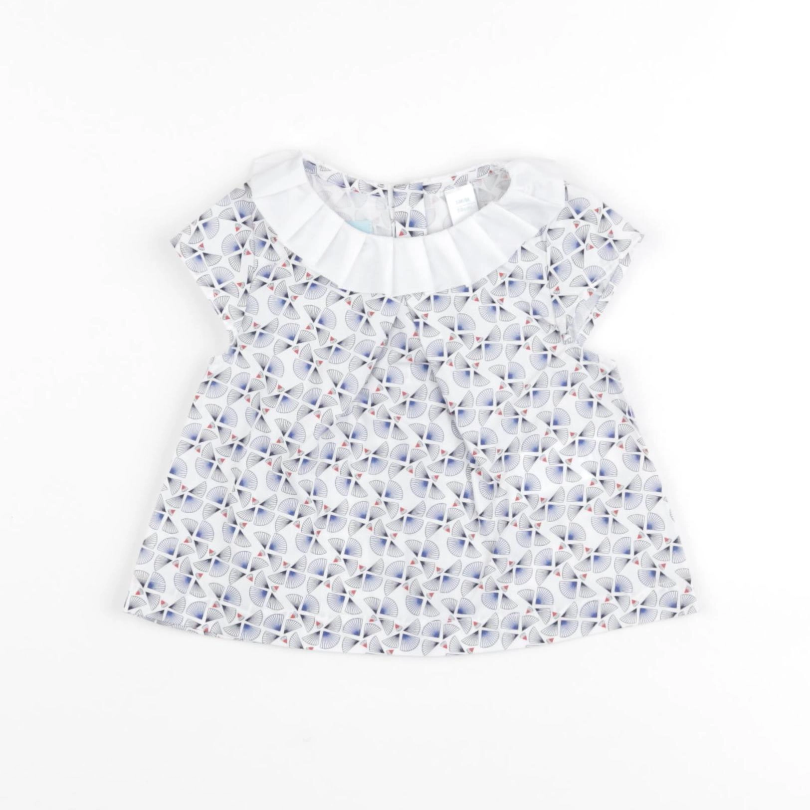 Obaïbi - blouse multicolore - 3 mois