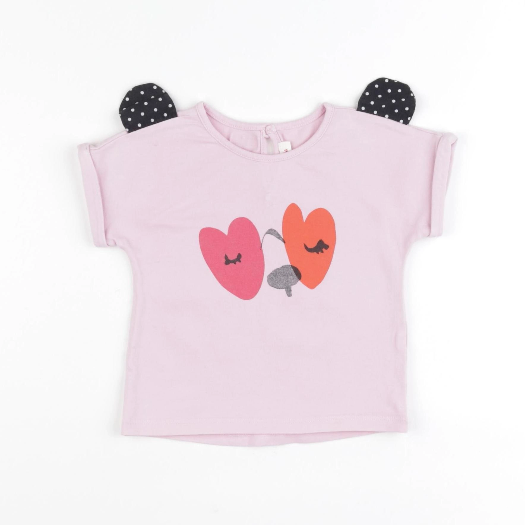Catimini - tee-shirt rose - 18 mois
