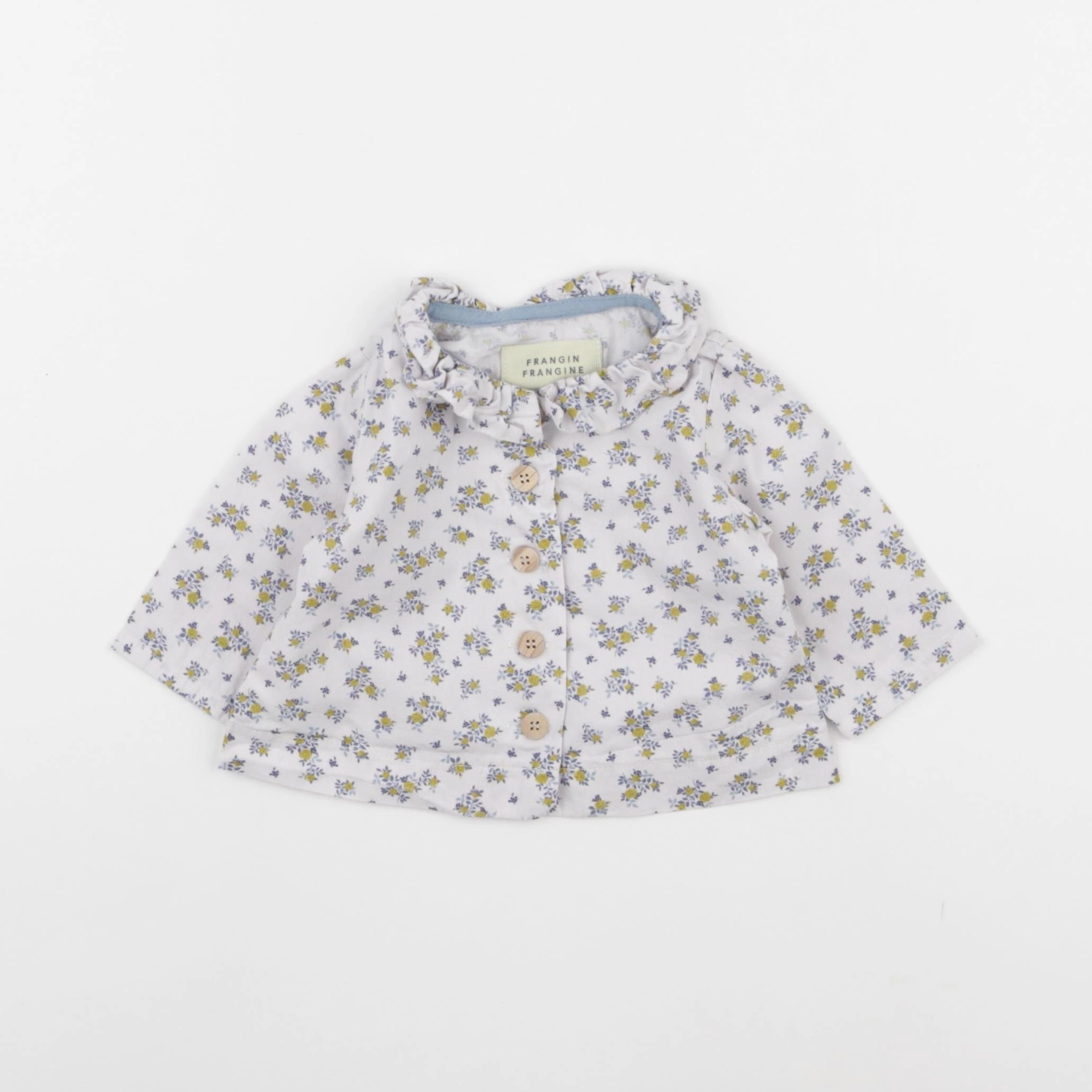 Frangin Frangine - blouse multicolore - 3 mois