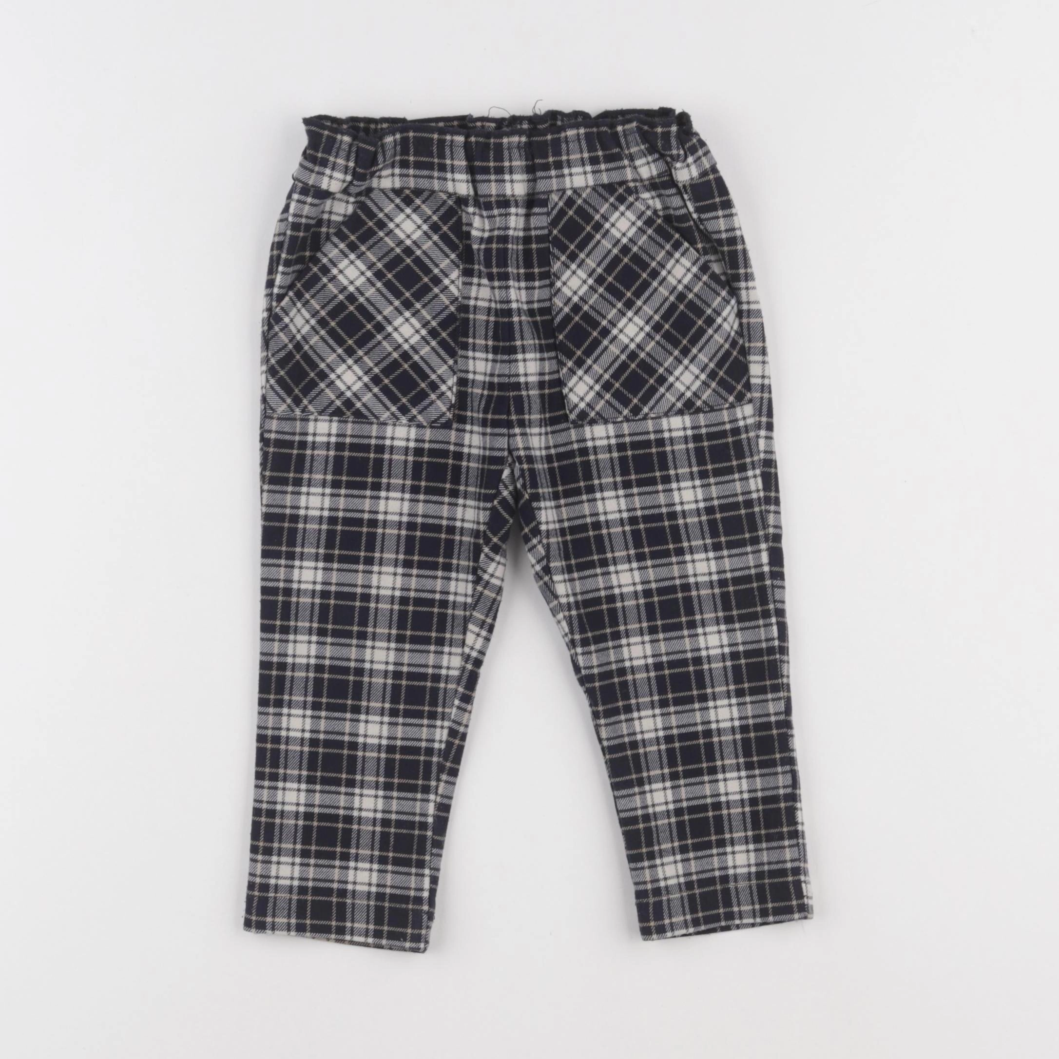 Zara - jegging bleu - 12/18 mois