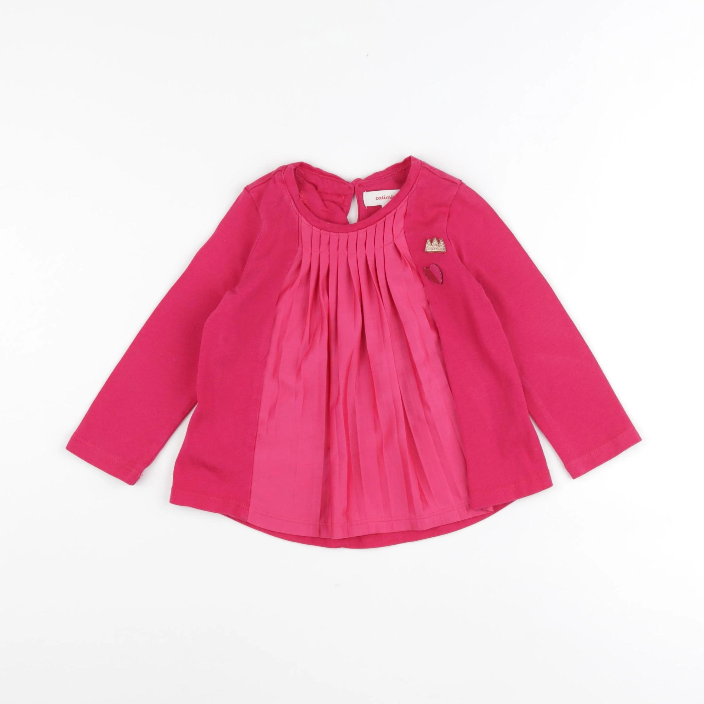 Catimini - tee-shirt rose - 2 ans