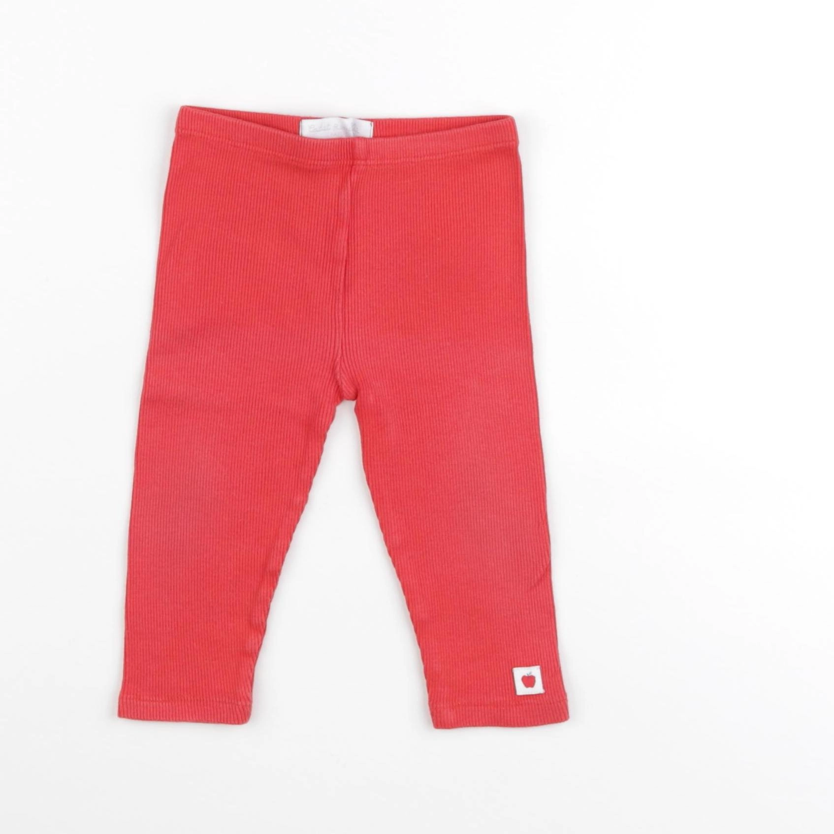 Cadet Rousselle - legging rouge - 12 mois