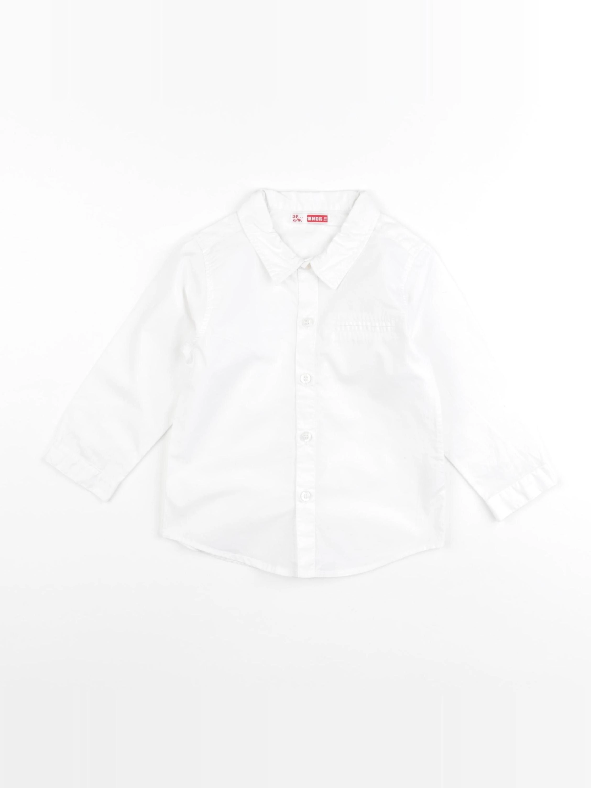 DPAM - chemise blanc - 18 mois