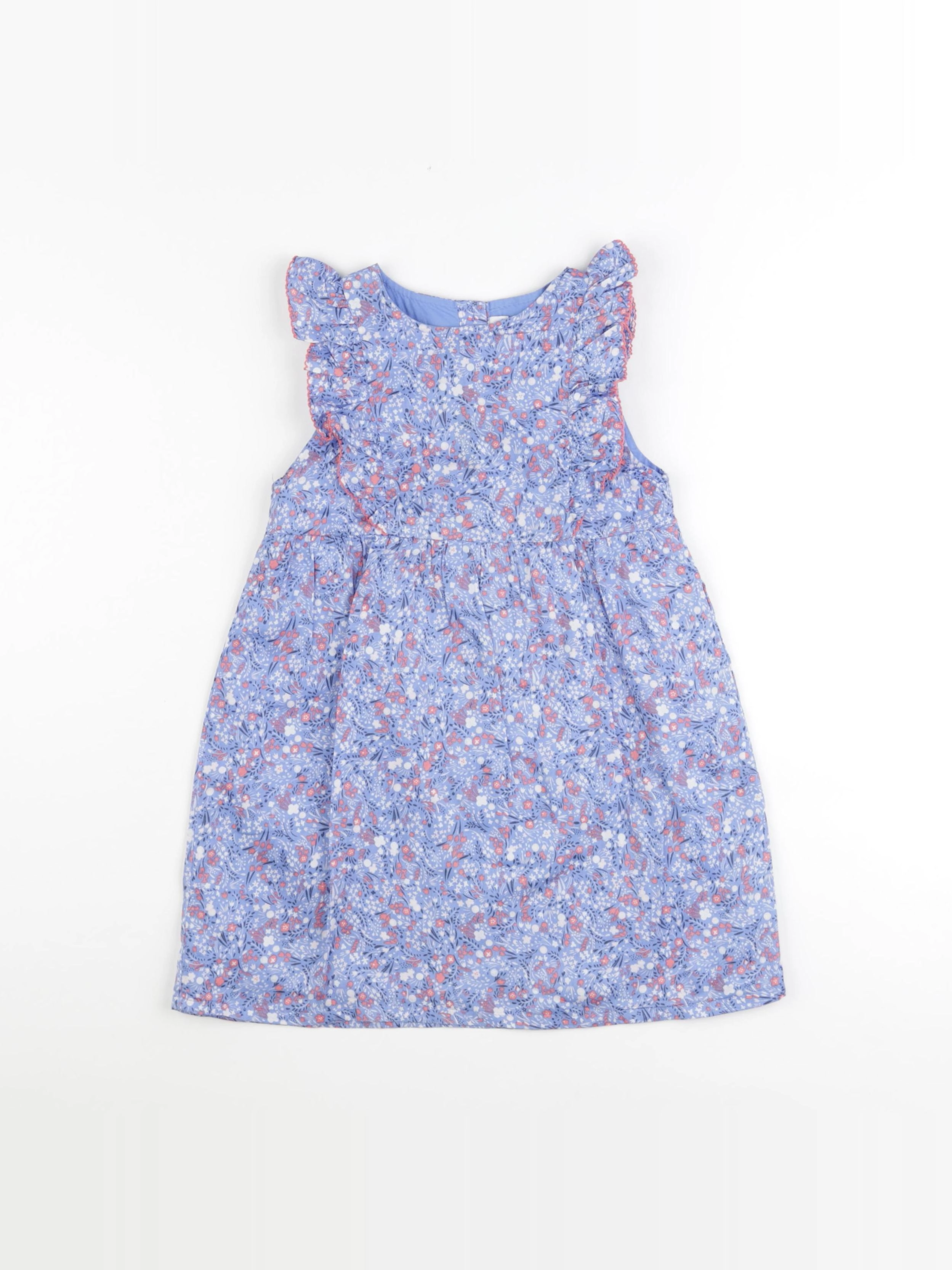 Cadet Rousselle - robe bleu - 4 ans