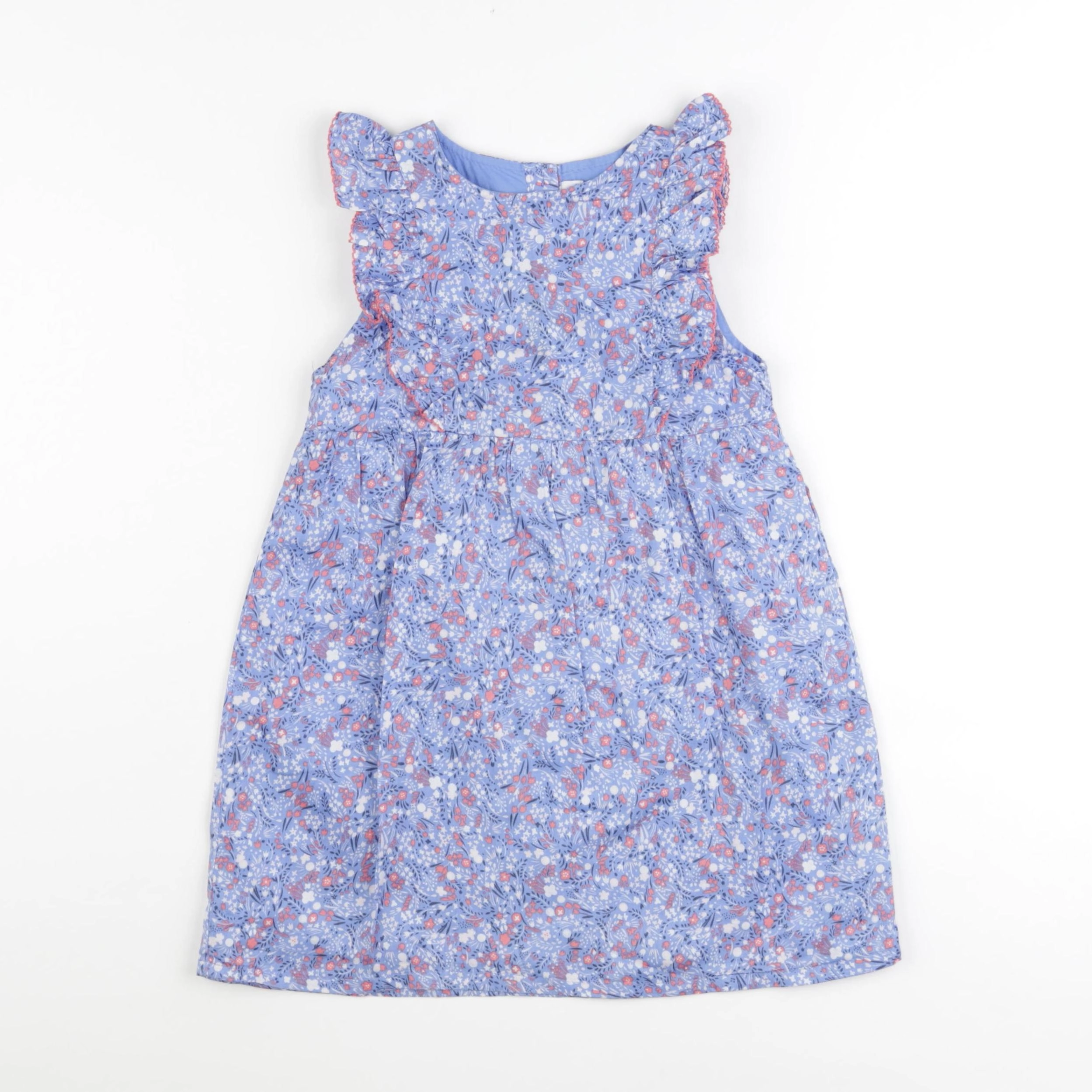 Cadet Rousselle - robe bleu - 4 ans