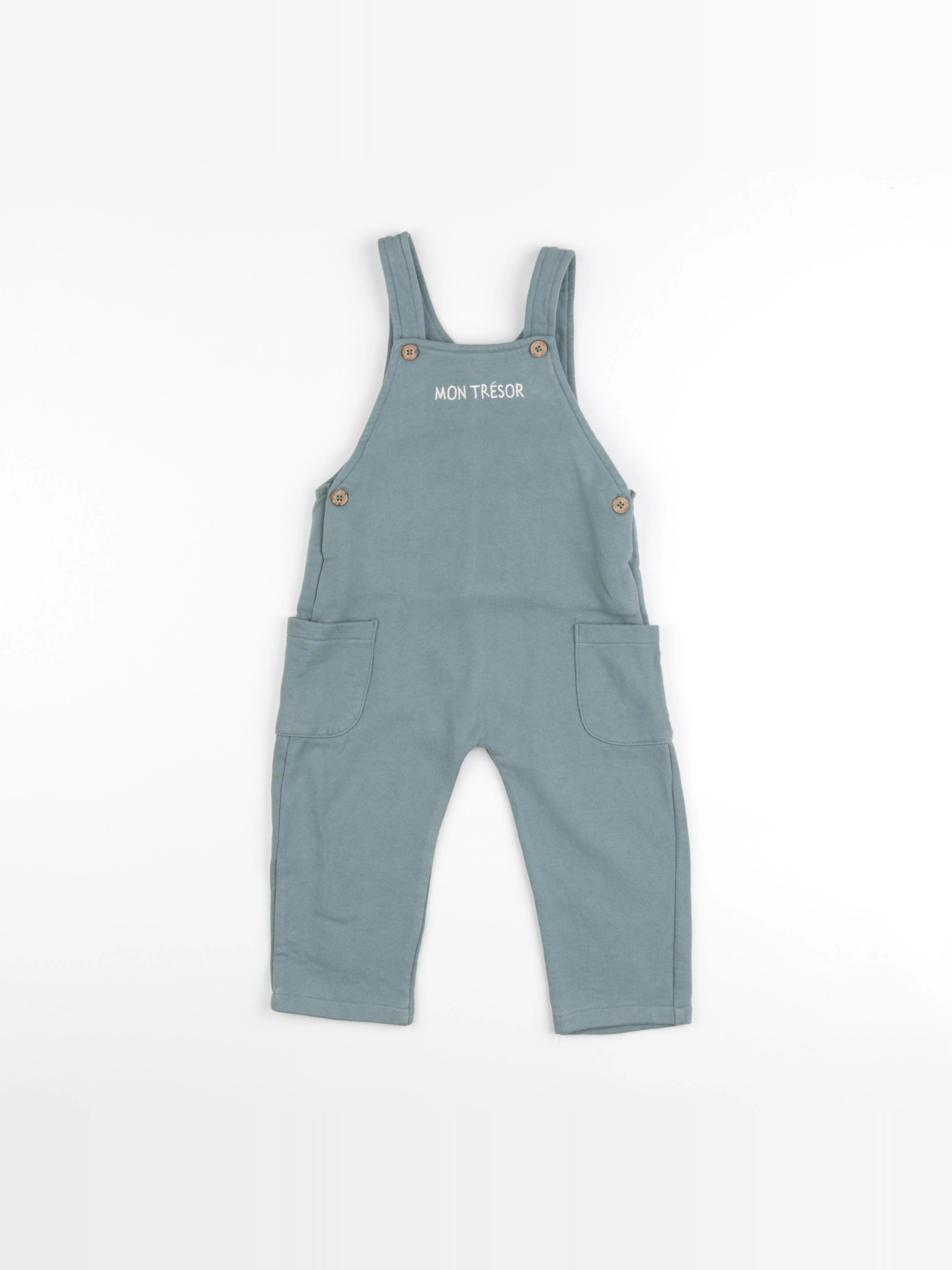 Vertbaudet - combinaison vert - 2 ans