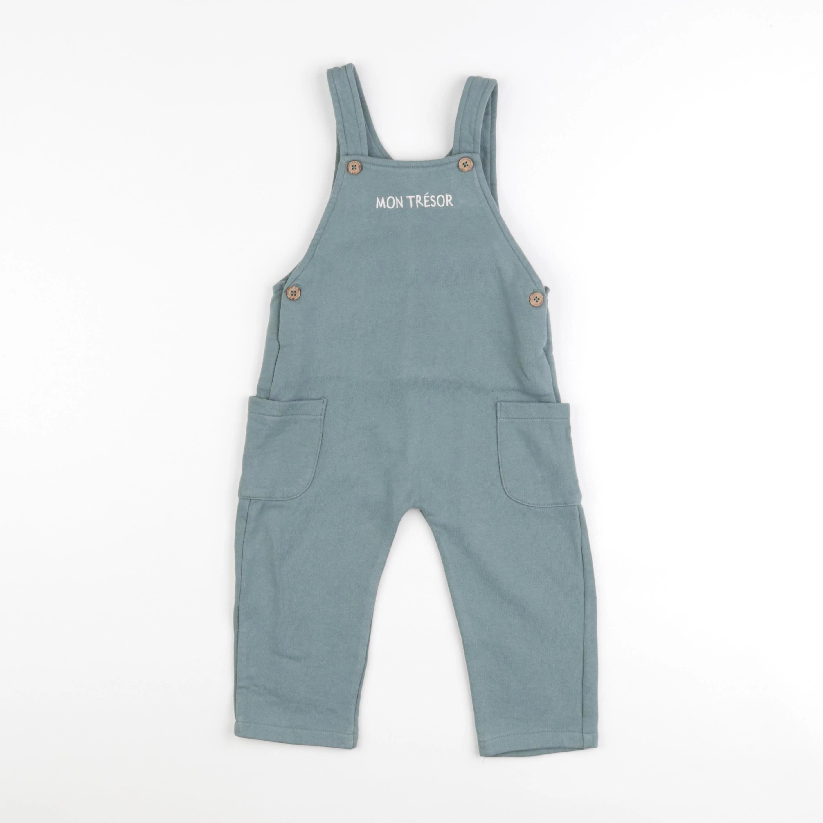 Vertbaudet - combinaison vert - 2 ans