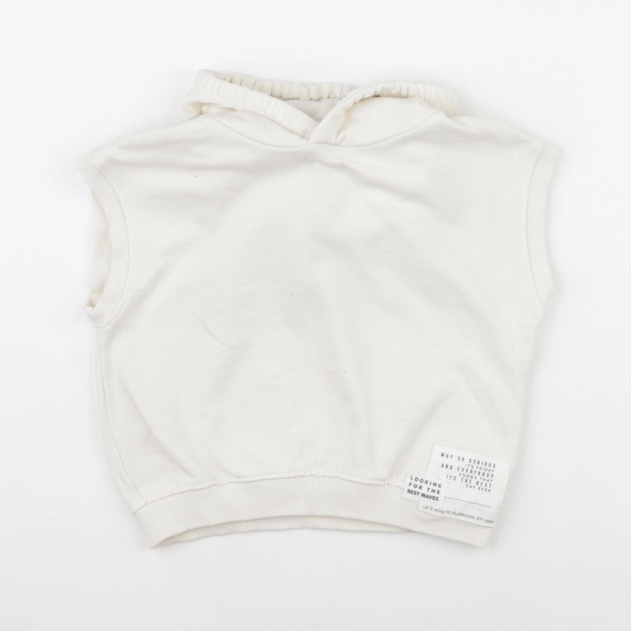 Zara - sweat beige - 2/3 ans