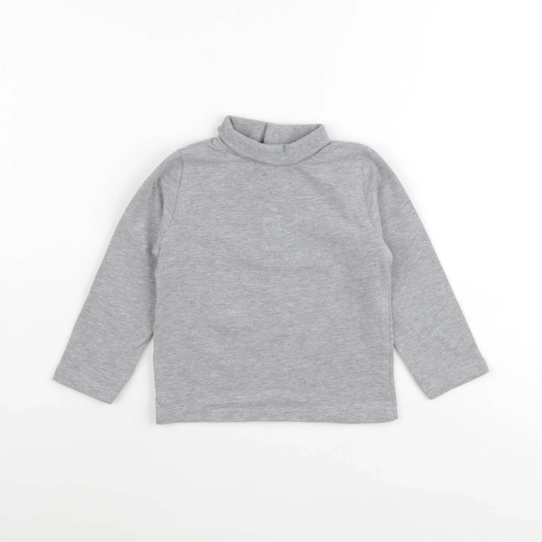 Vertbaudet - sous-pull gris - 18 mois