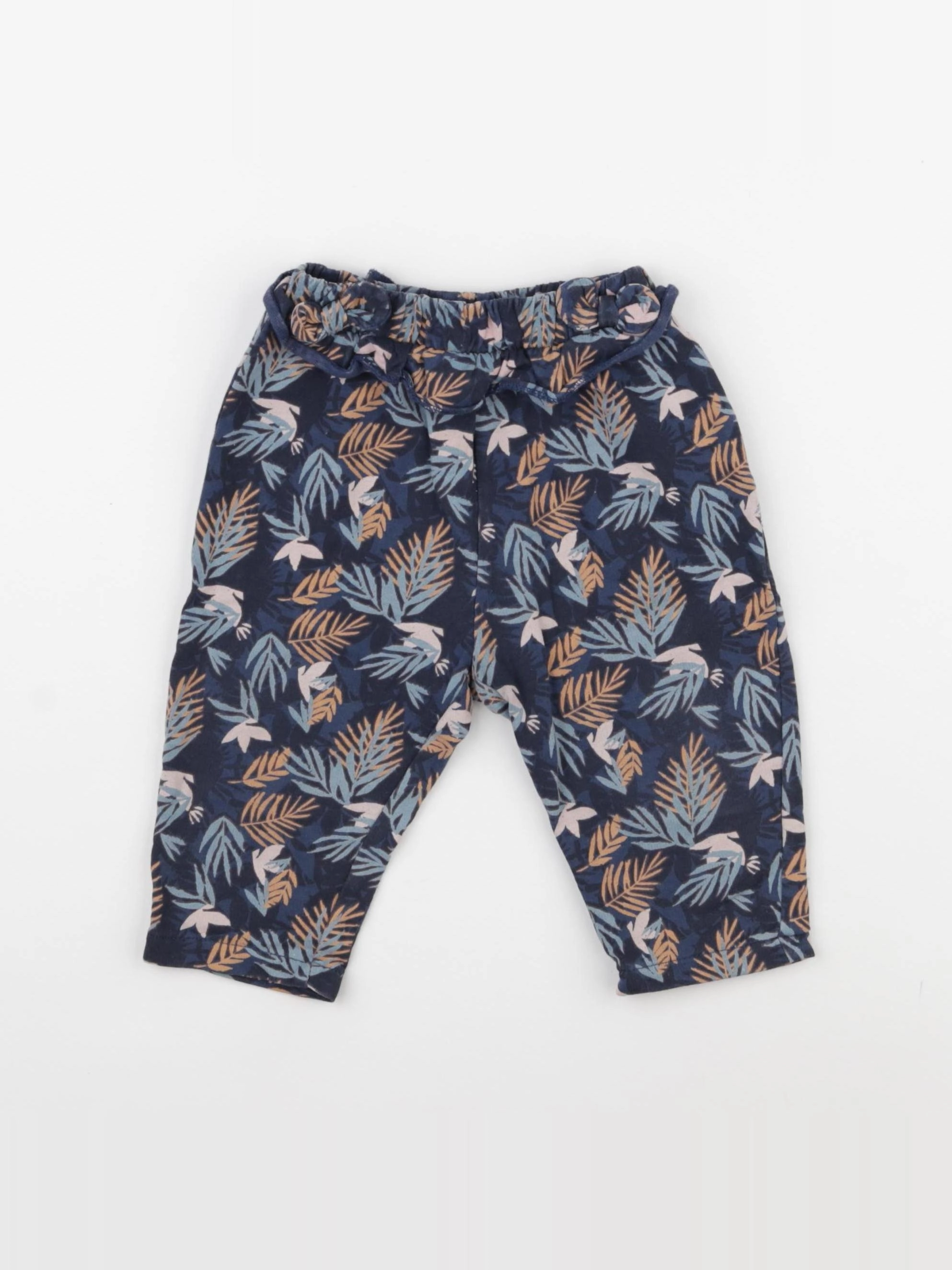 Vertbaudet - pantalon bleu - 18 mois