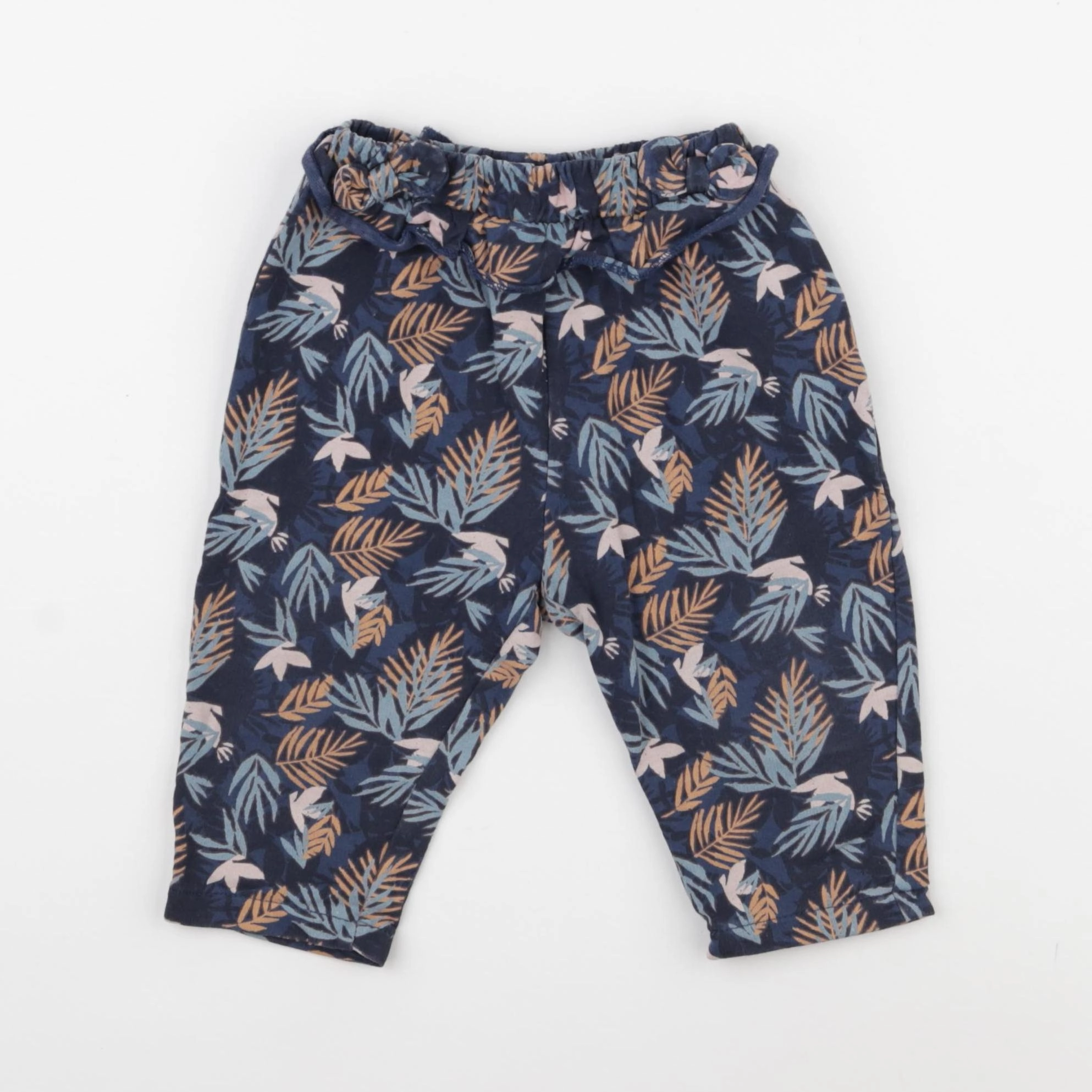 Vertbaudet - pantalon bleu - 18 mois