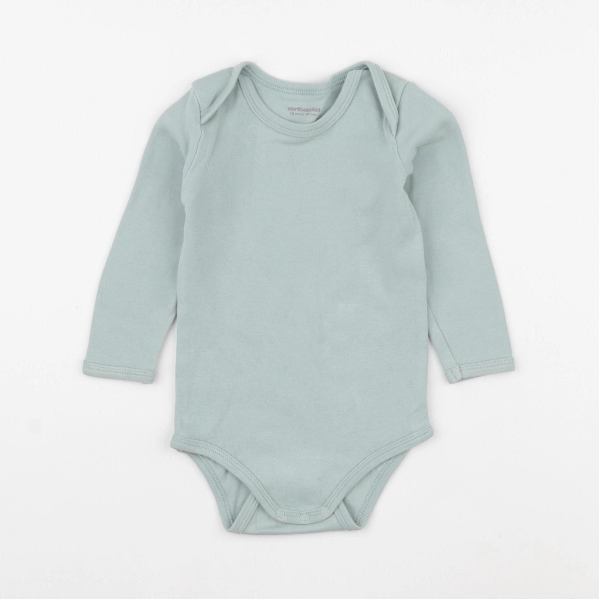 Vertbaudet - body bleu - 18 mois